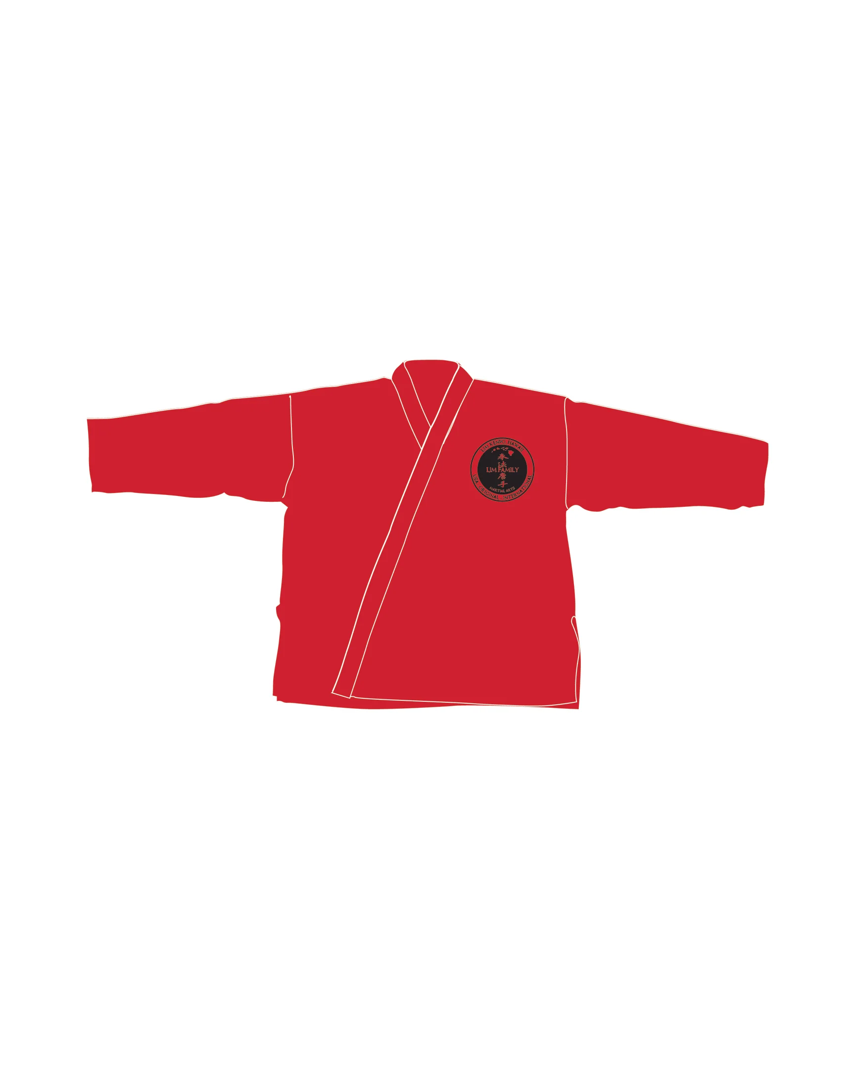 Lightweight Student Uniform, Red