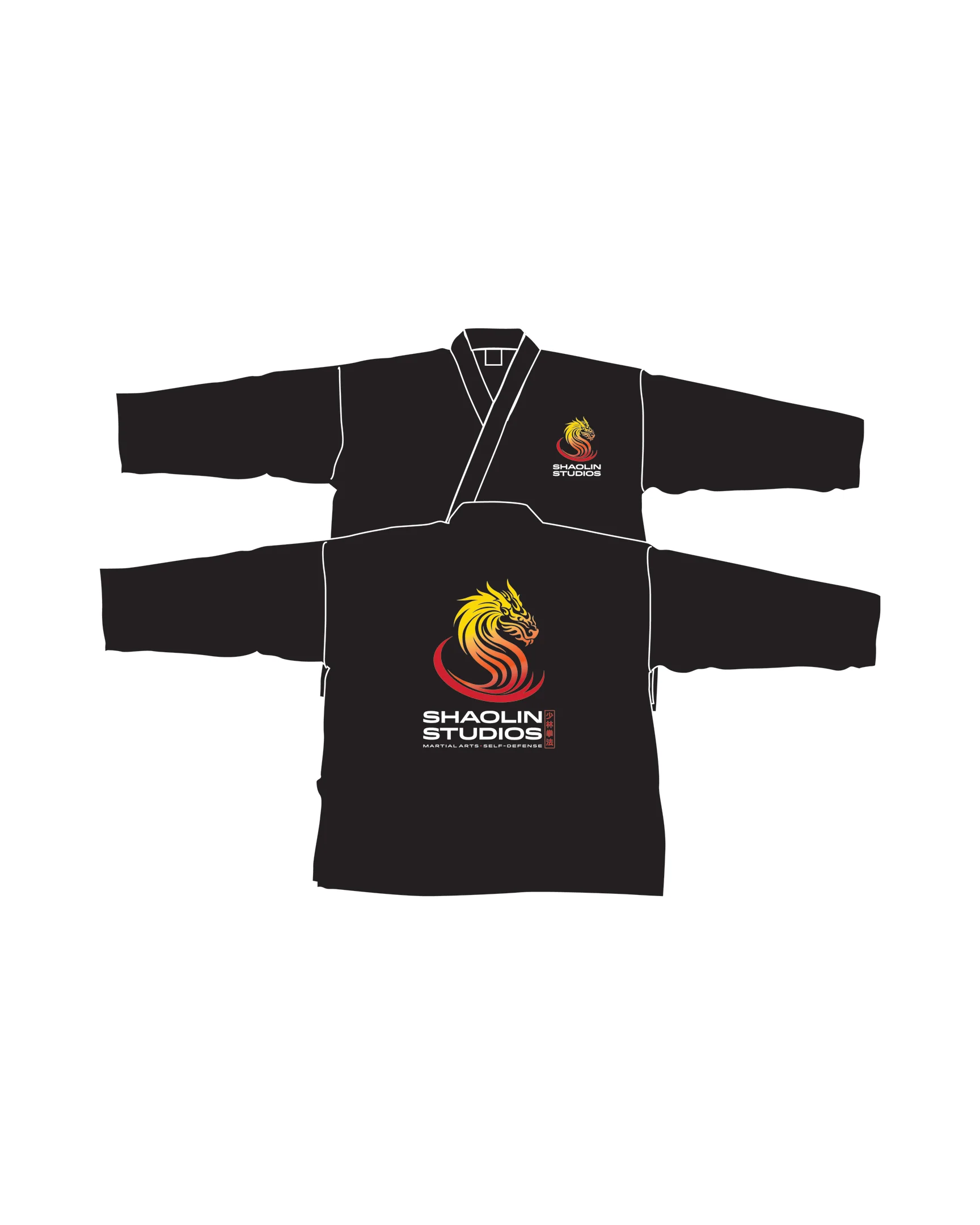 Student Top, Black