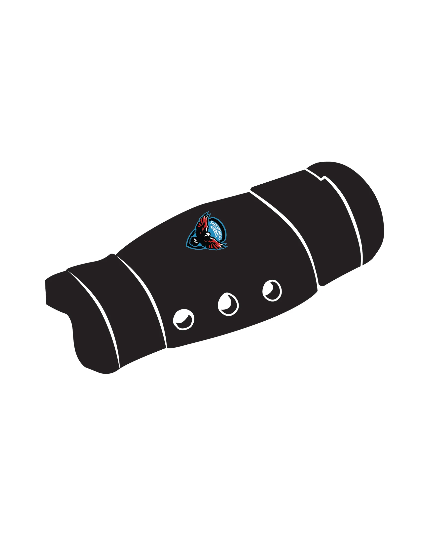 Shin Guard Custom, Black