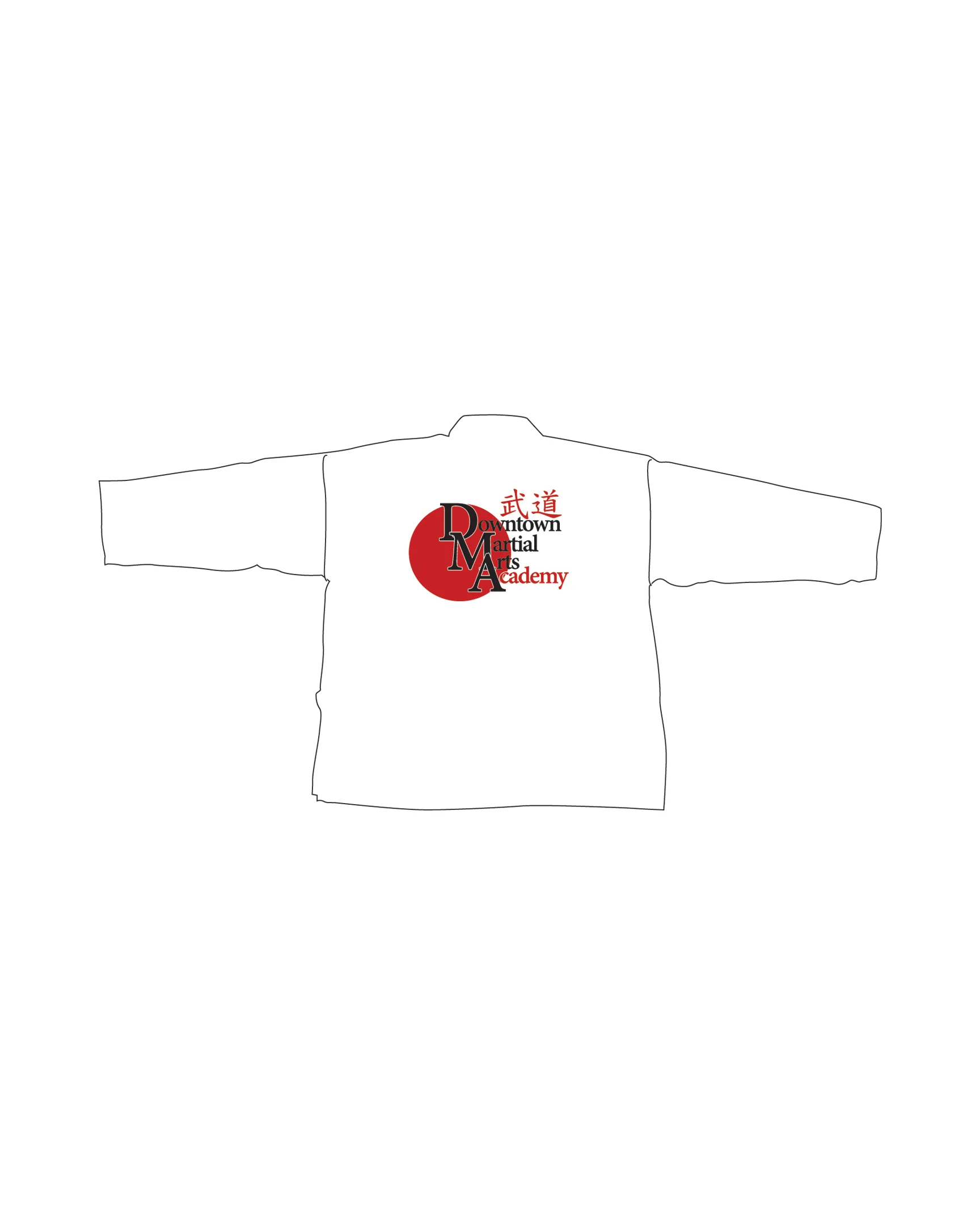 Lightweight Student Uniform, White