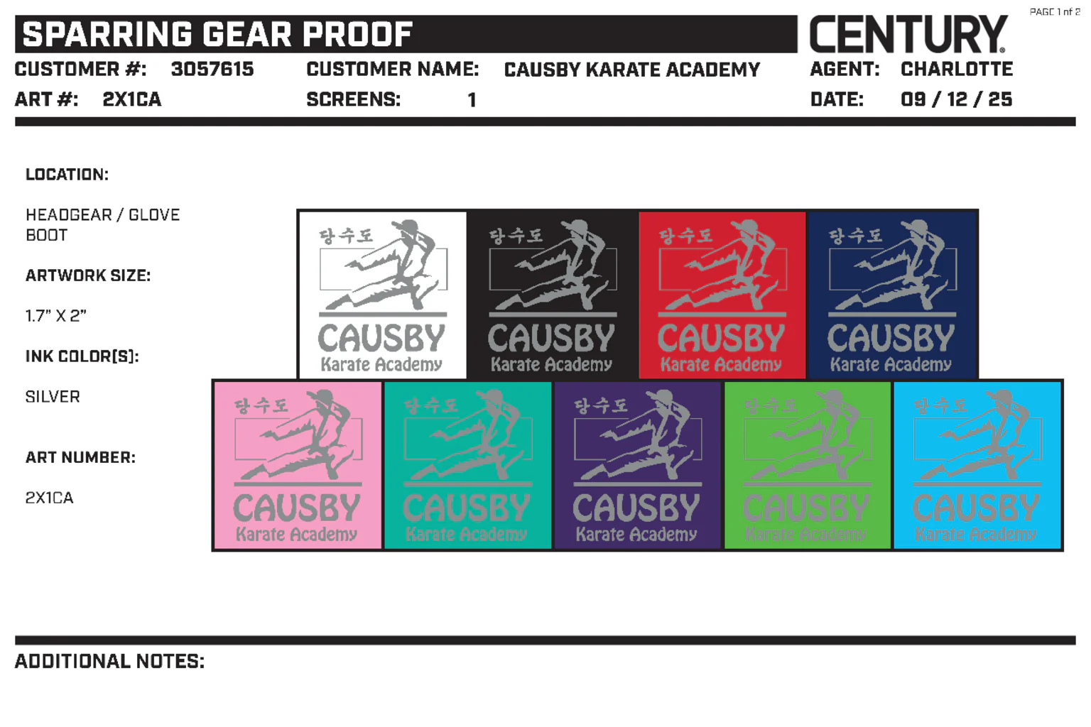 Century Headgear Custom, White - Image 2