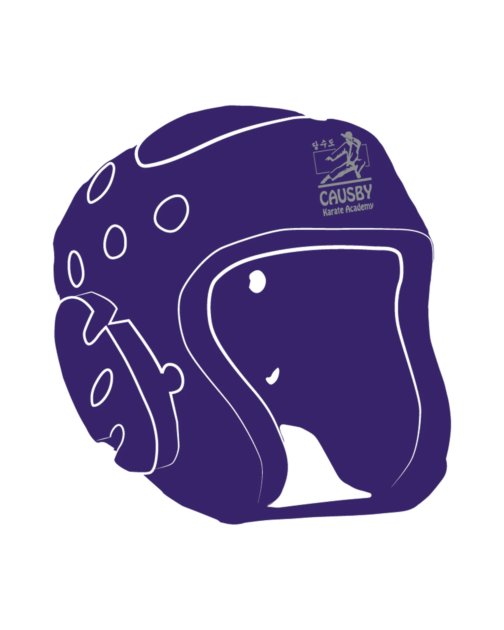 Century Headgear Custom, Purple