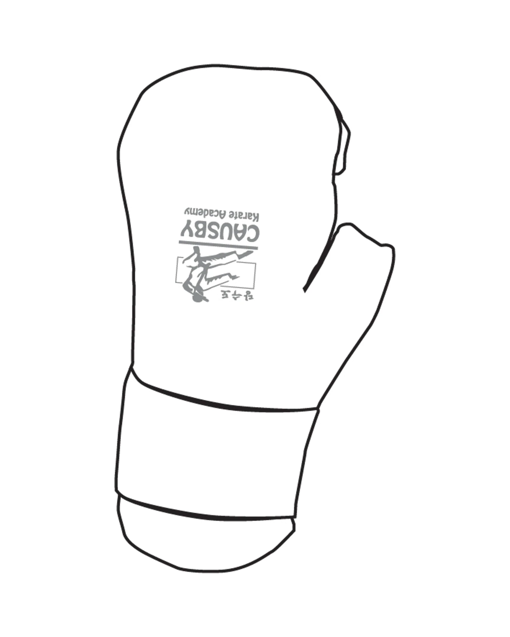 Century Glove Blank, White