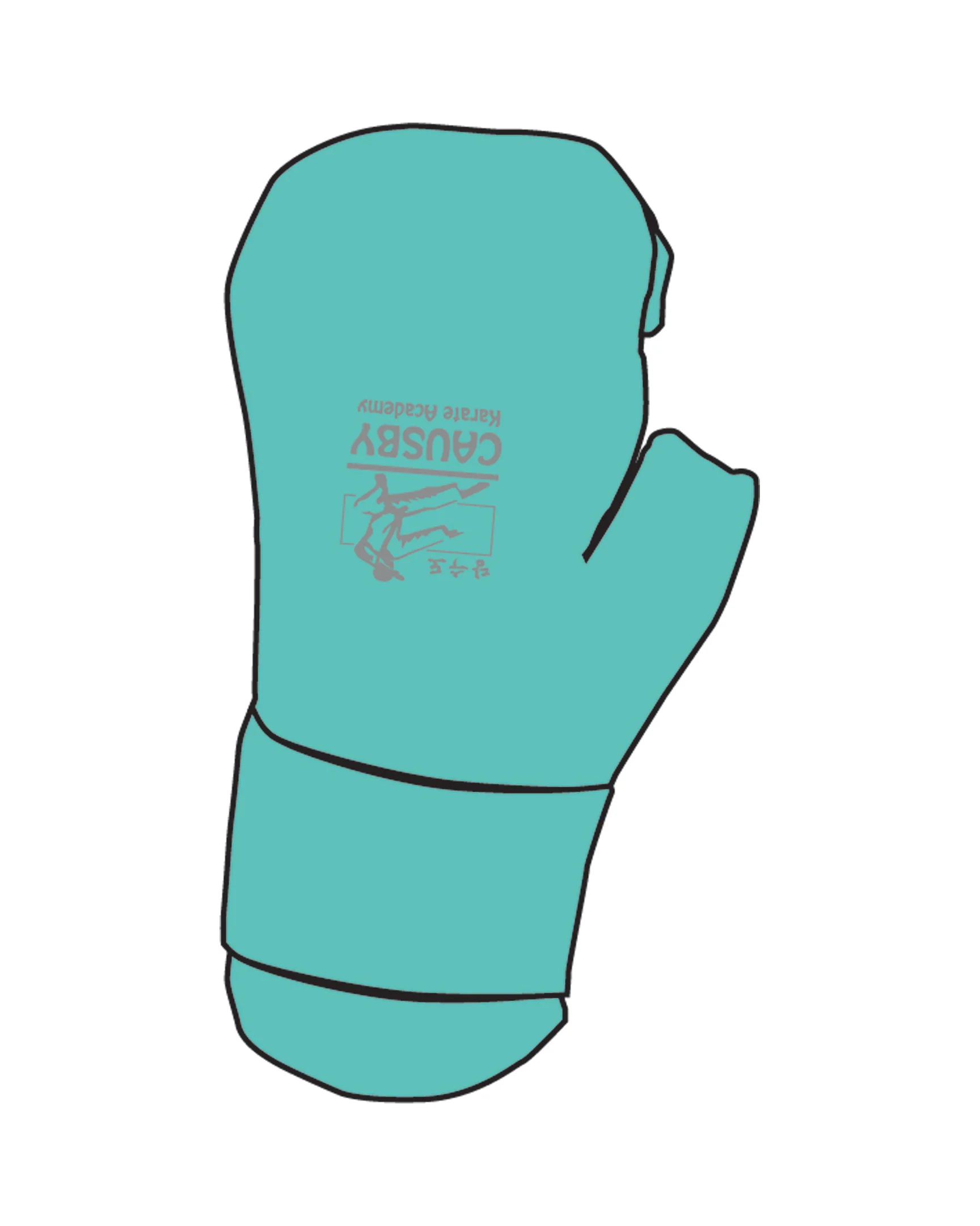 Century Glove Blank, Teal
