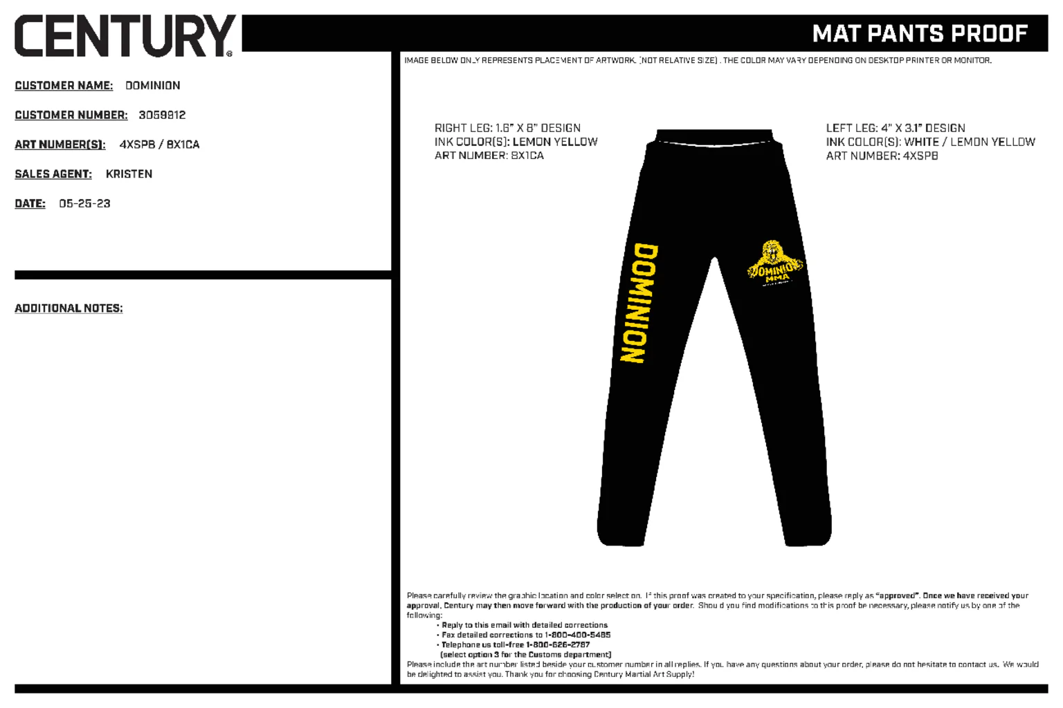Mat Pant Custom, Black - Image 2