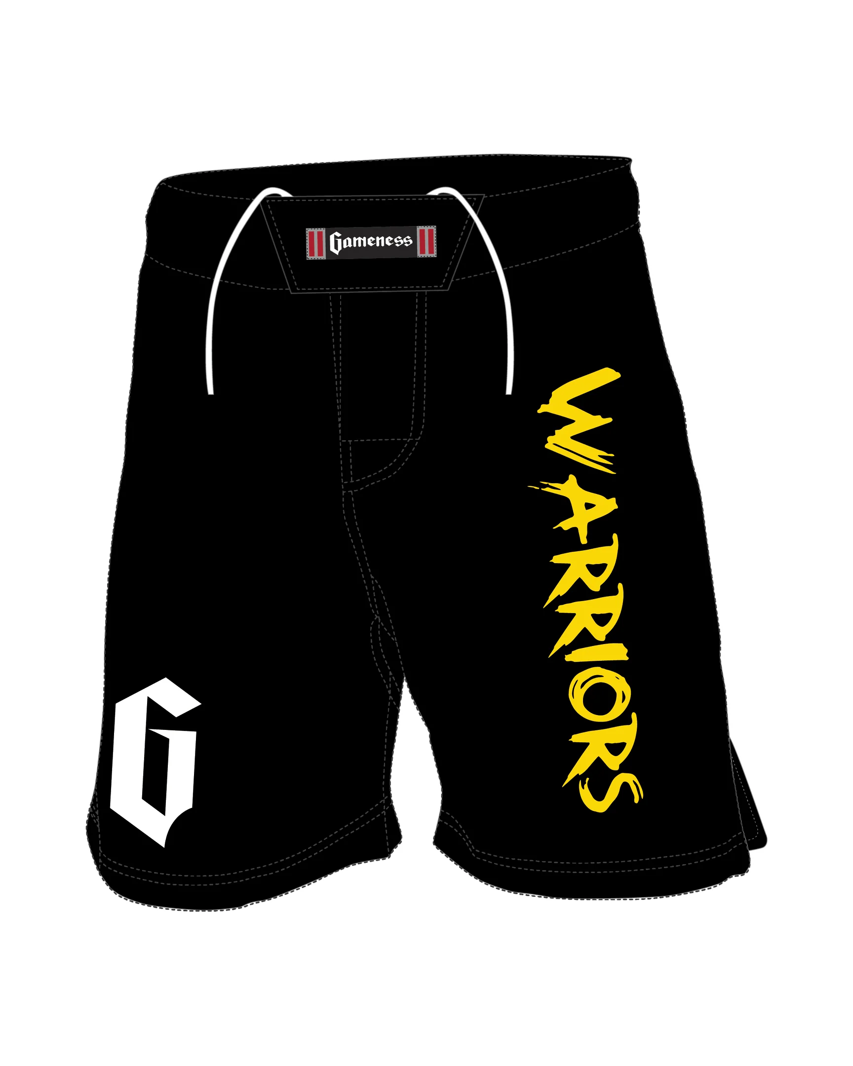 Gameness Train for life Shorts - Custom, Black