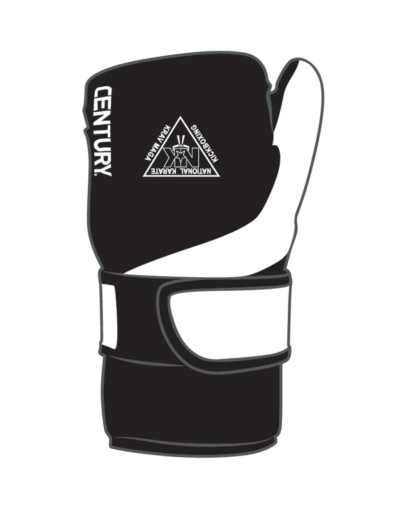Determination Punches Custom, Black/White