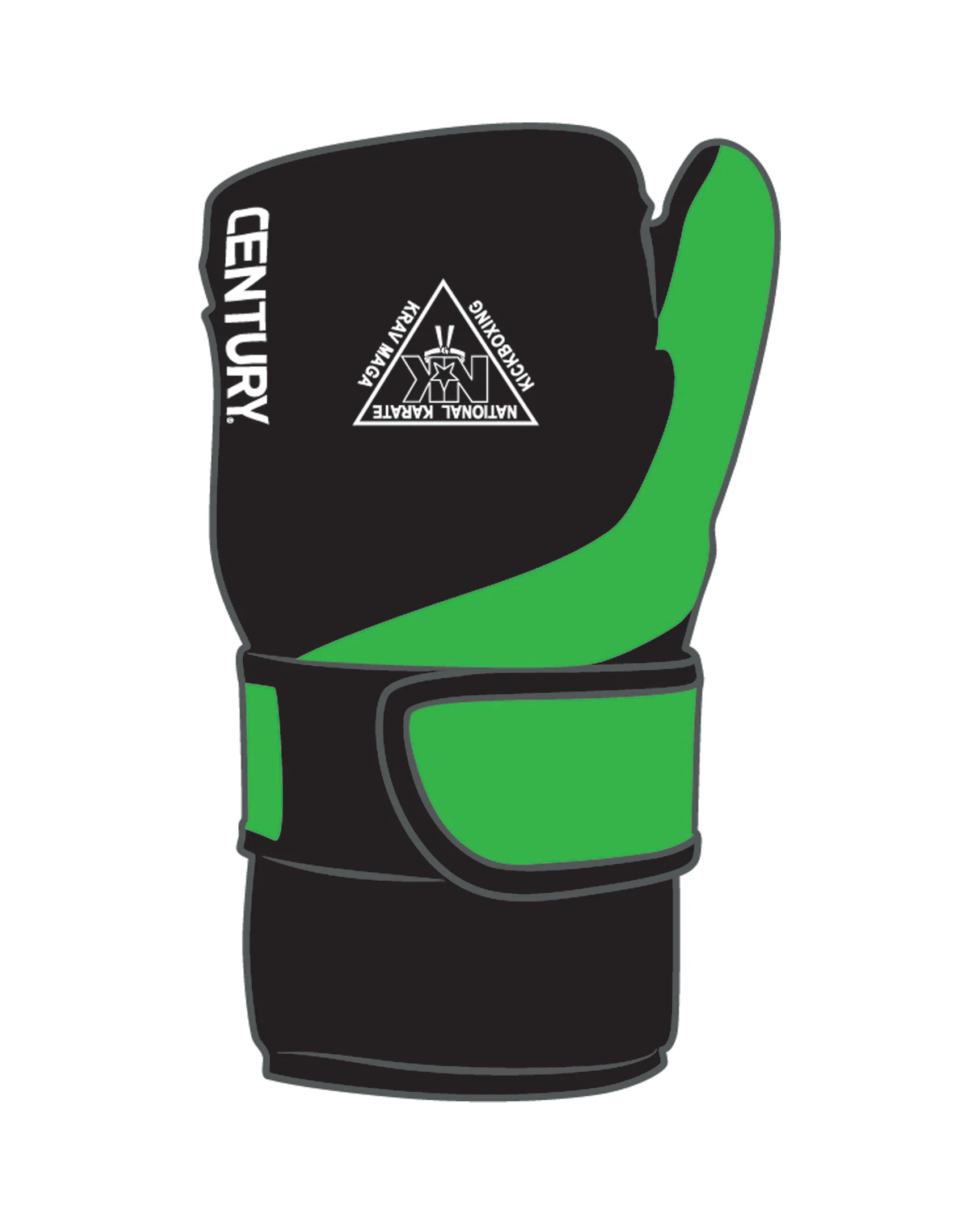 Determination Punches Custom, Black/Green