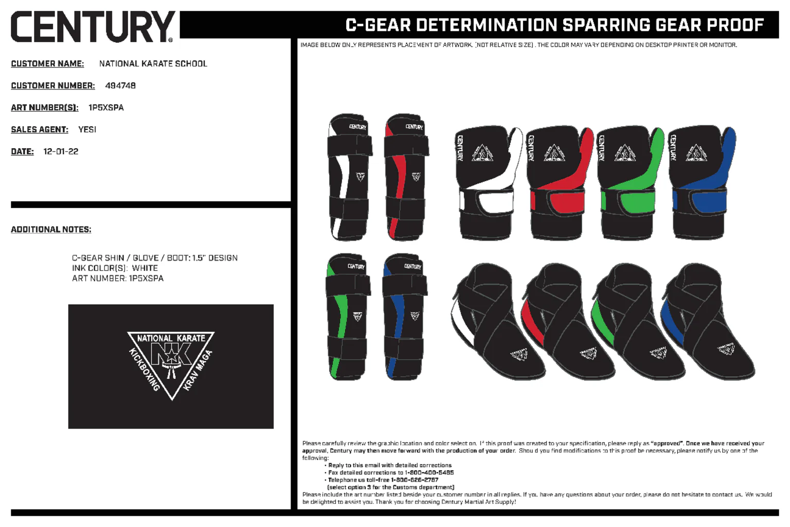 Determination Punches Custom, Black/Green - Image 2