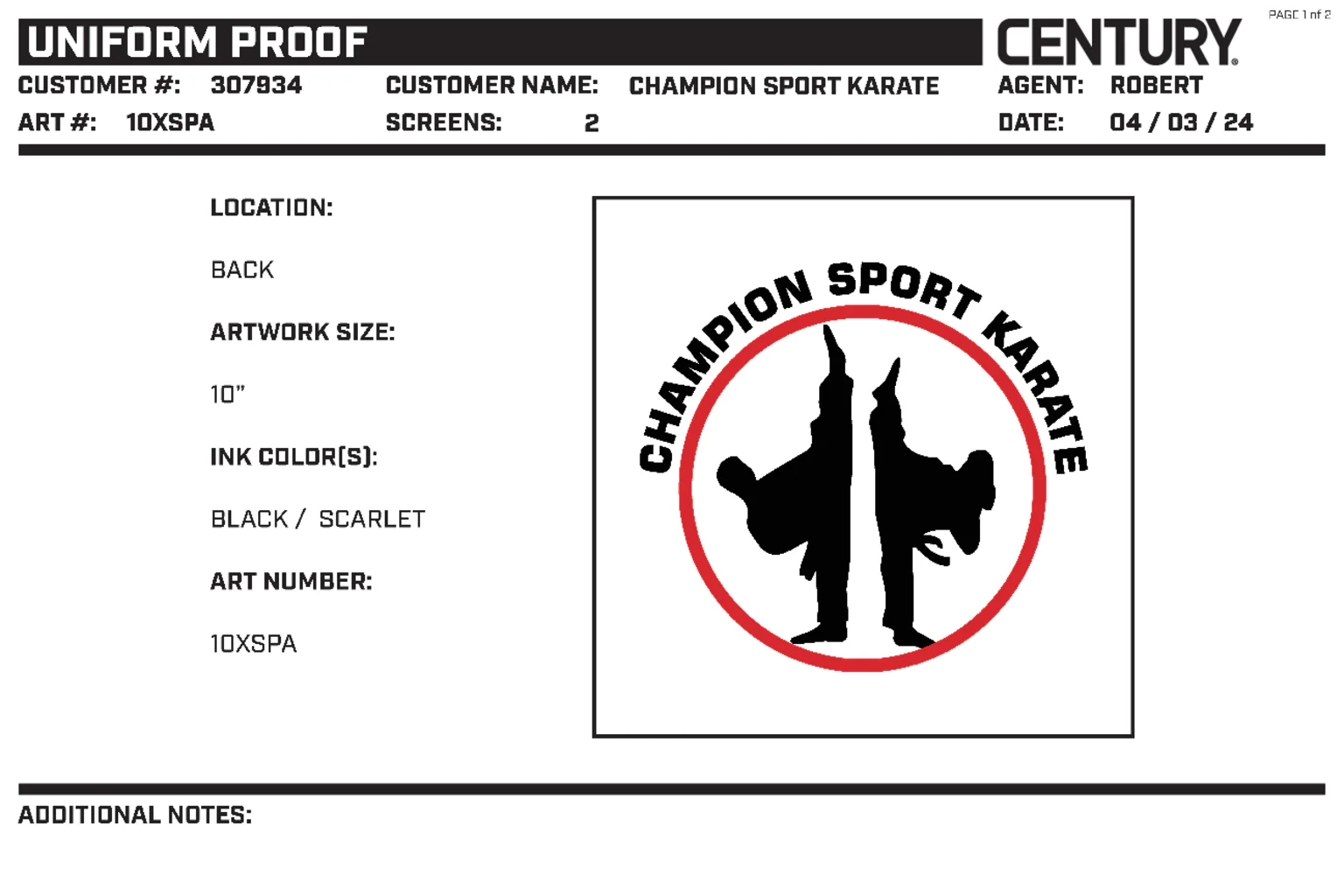6oz Lightweight Student Jacket Custom, White - Image 2