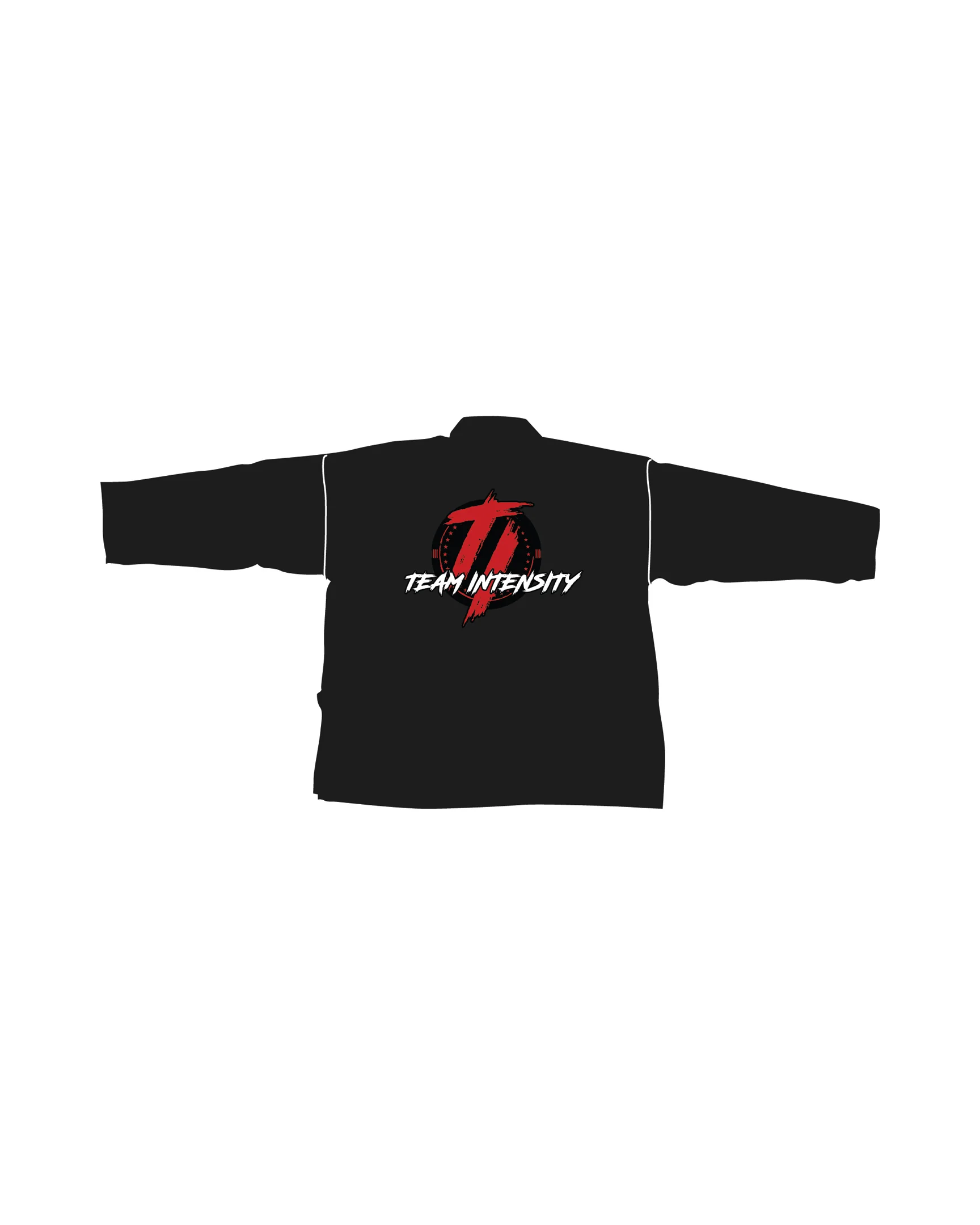 Student Elastic Uniform, Black - Image 2