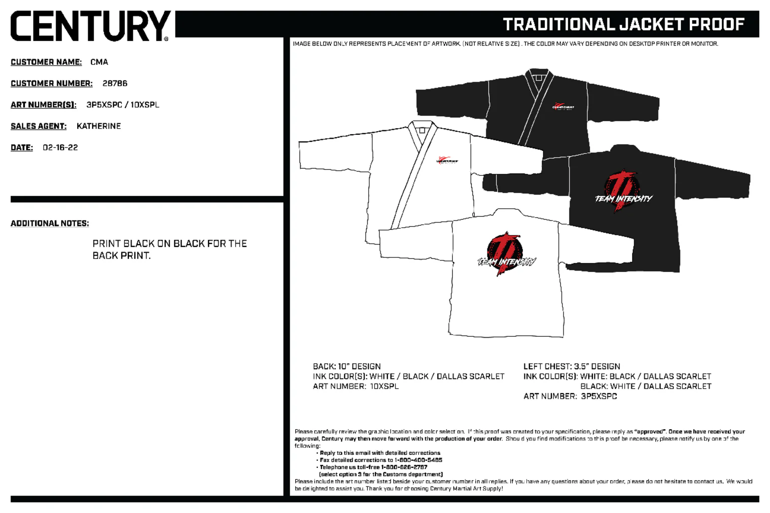 Student Elastic Uniform, Black - Image 3