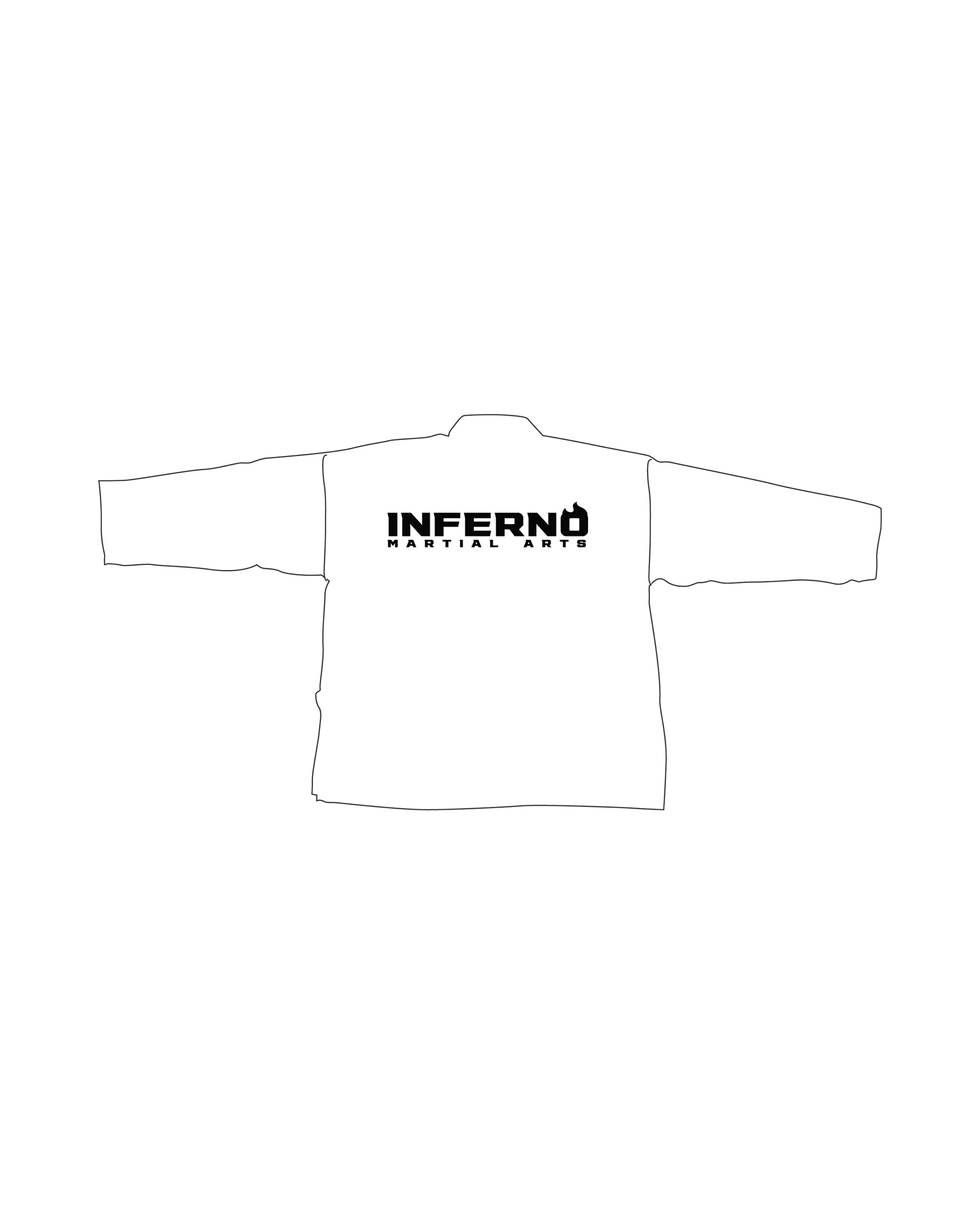 Lightweight Student Uniform, White