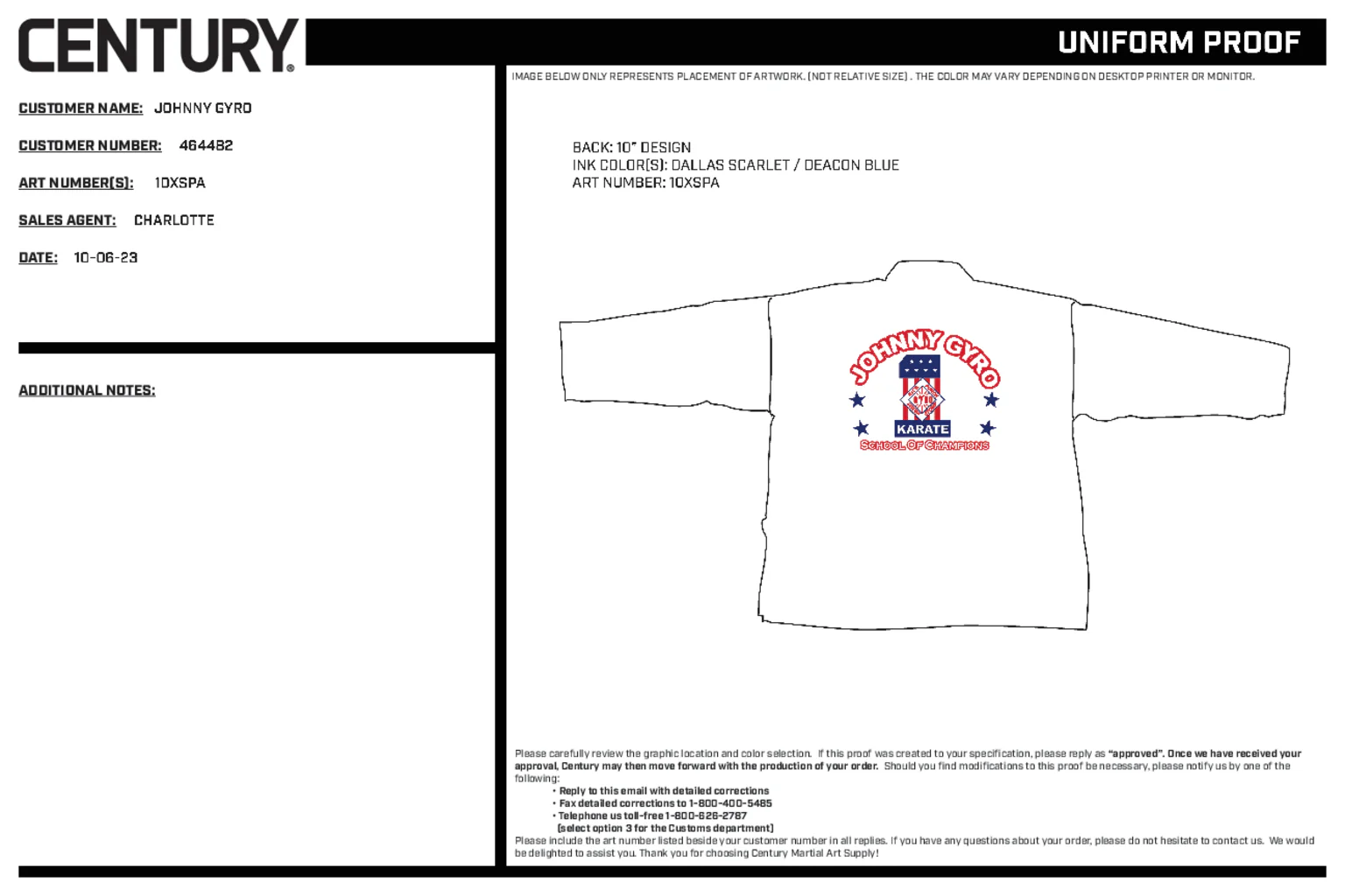 6oz Lightweight Student Jacket Custom, White - Image 2