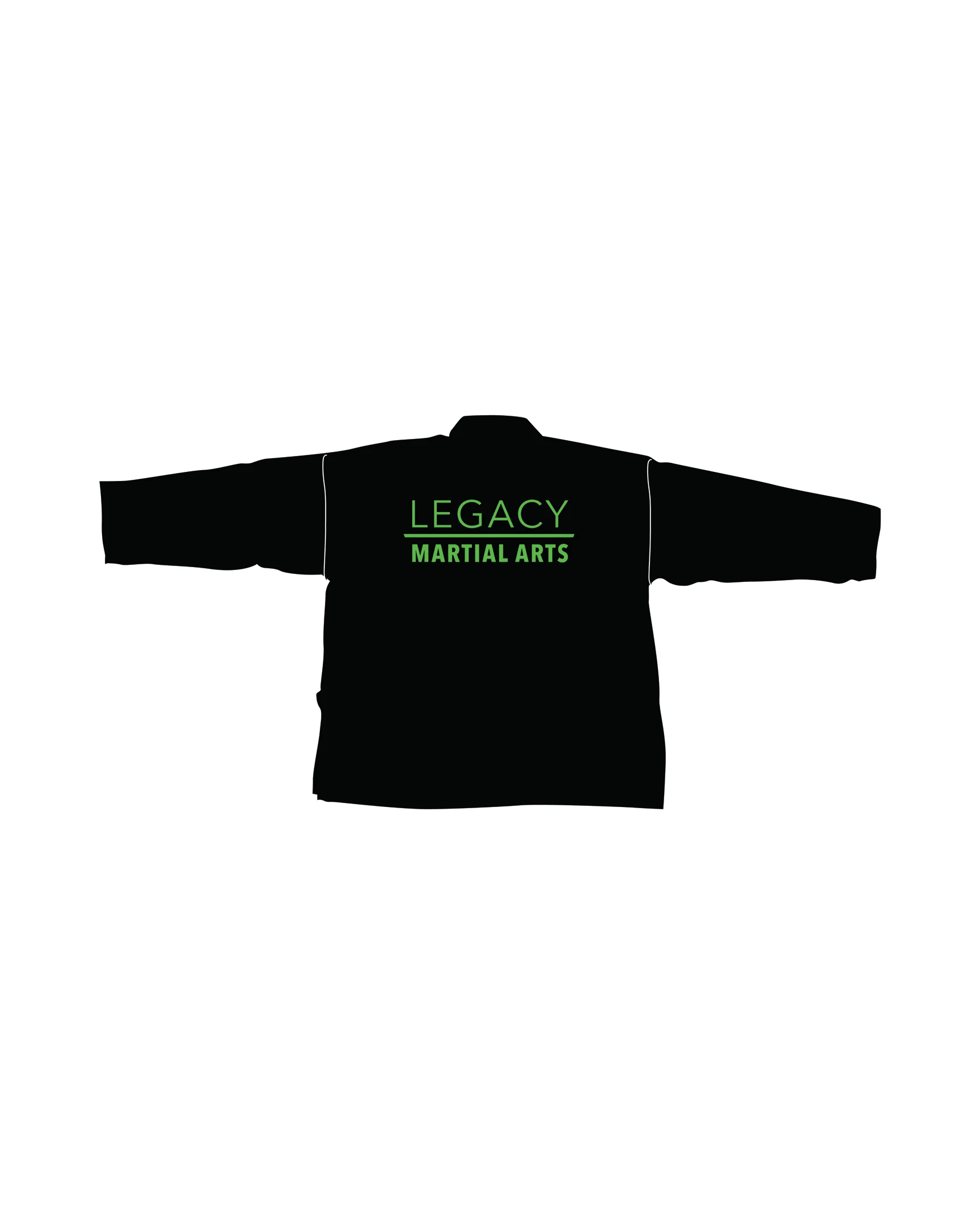 Lightweight Student Uniform, Black
