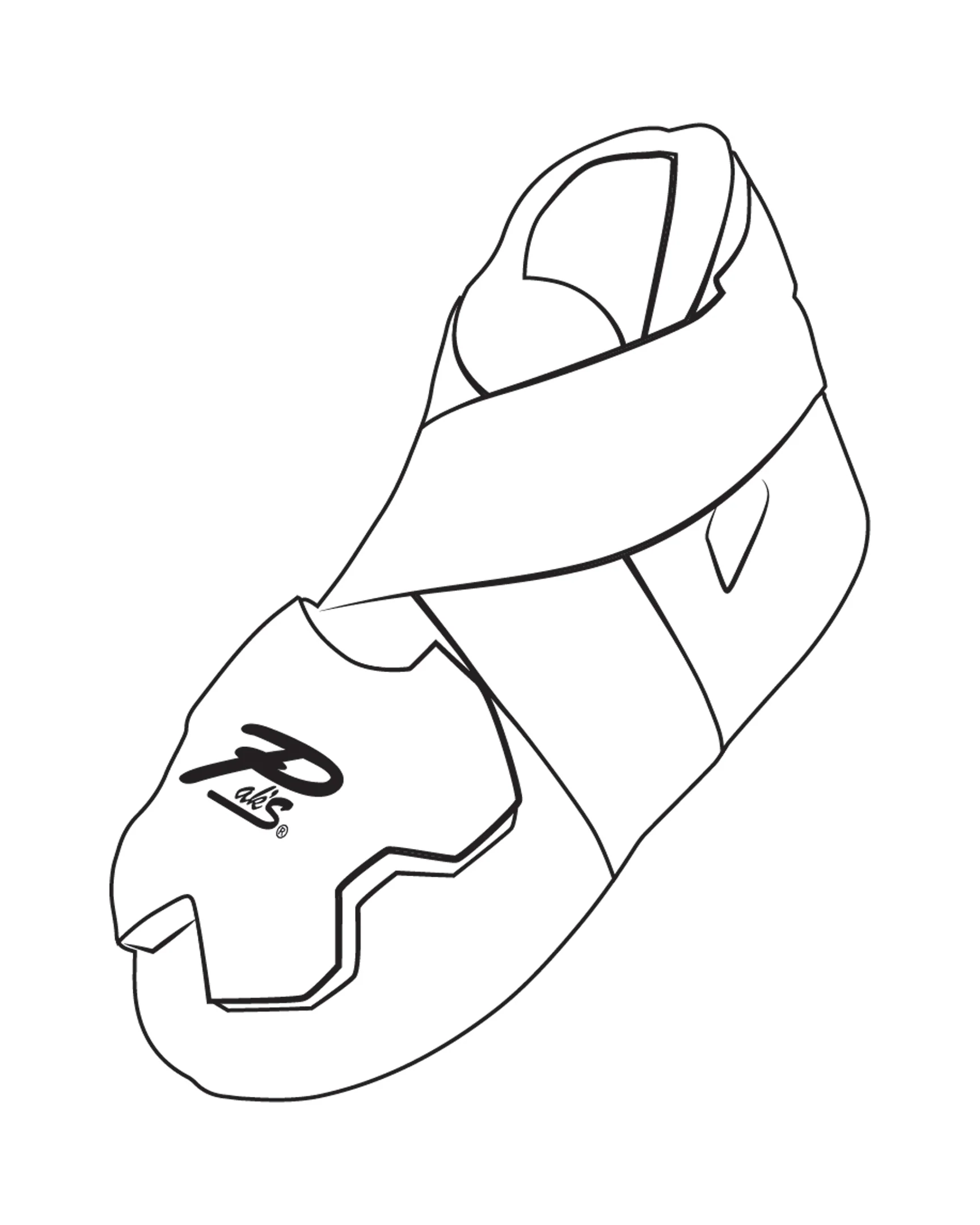 P2 Kick Blank, White
