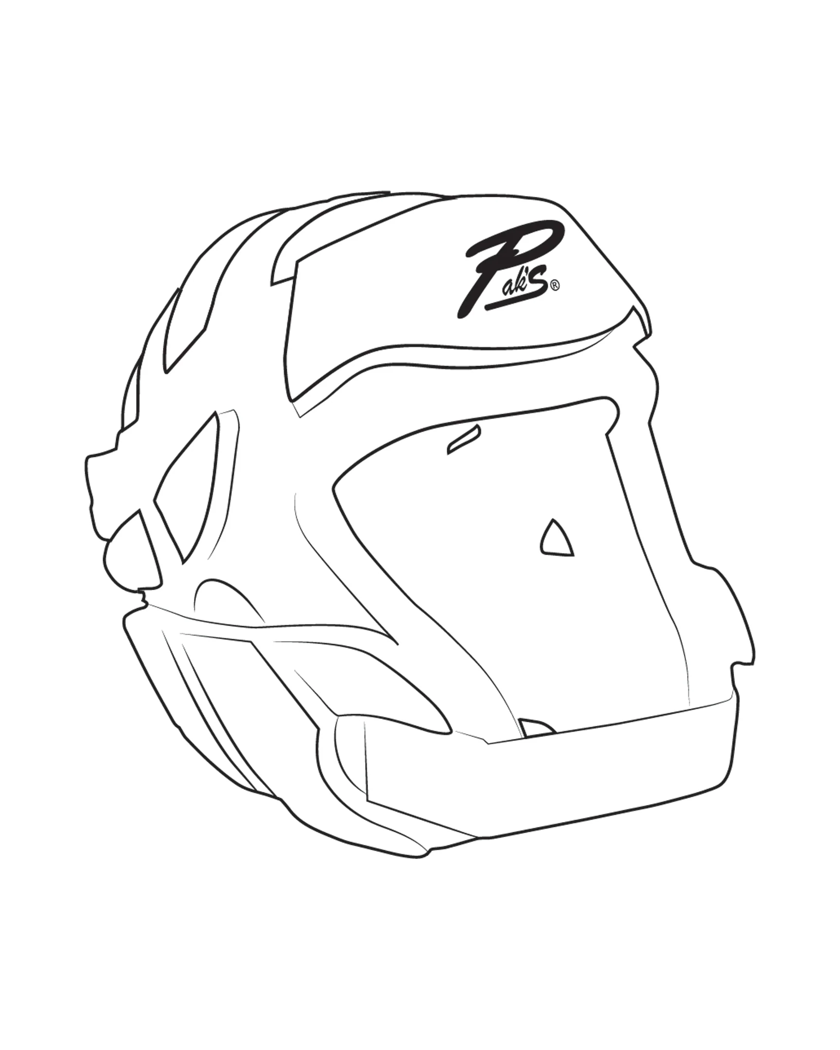 Century Headgear Custom, White
