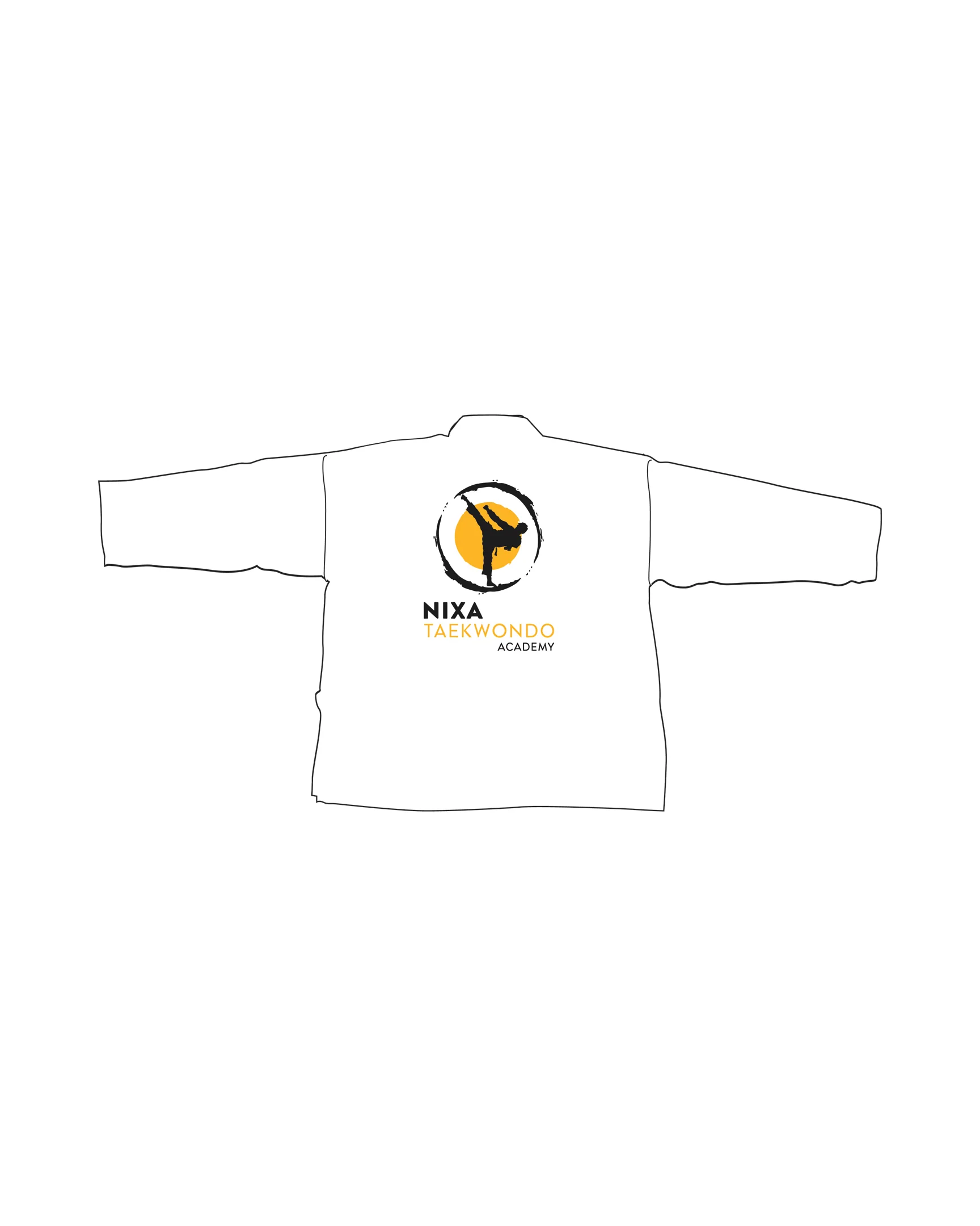 Lightweight Student Uniform, White