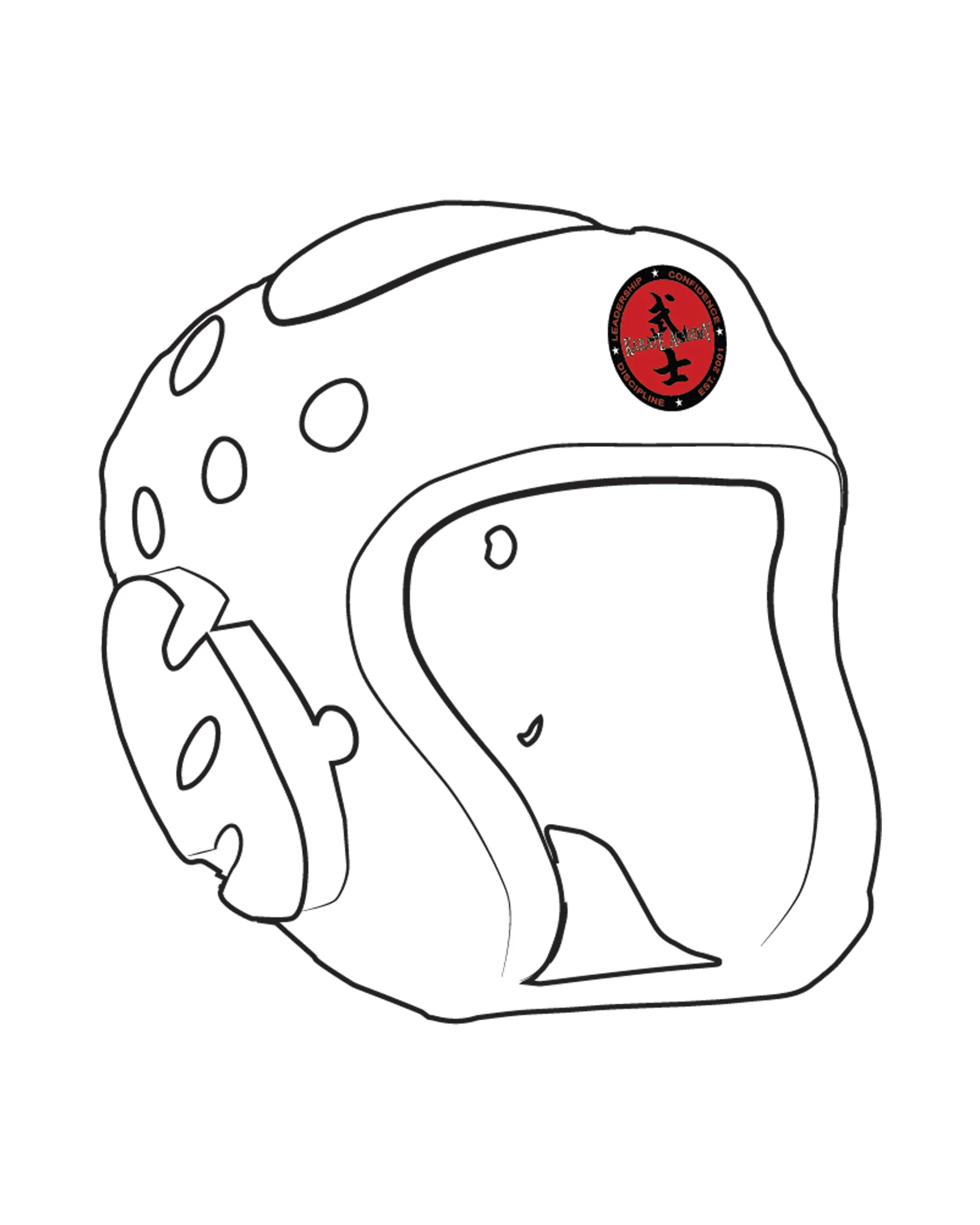 Century Headgear Custom, White