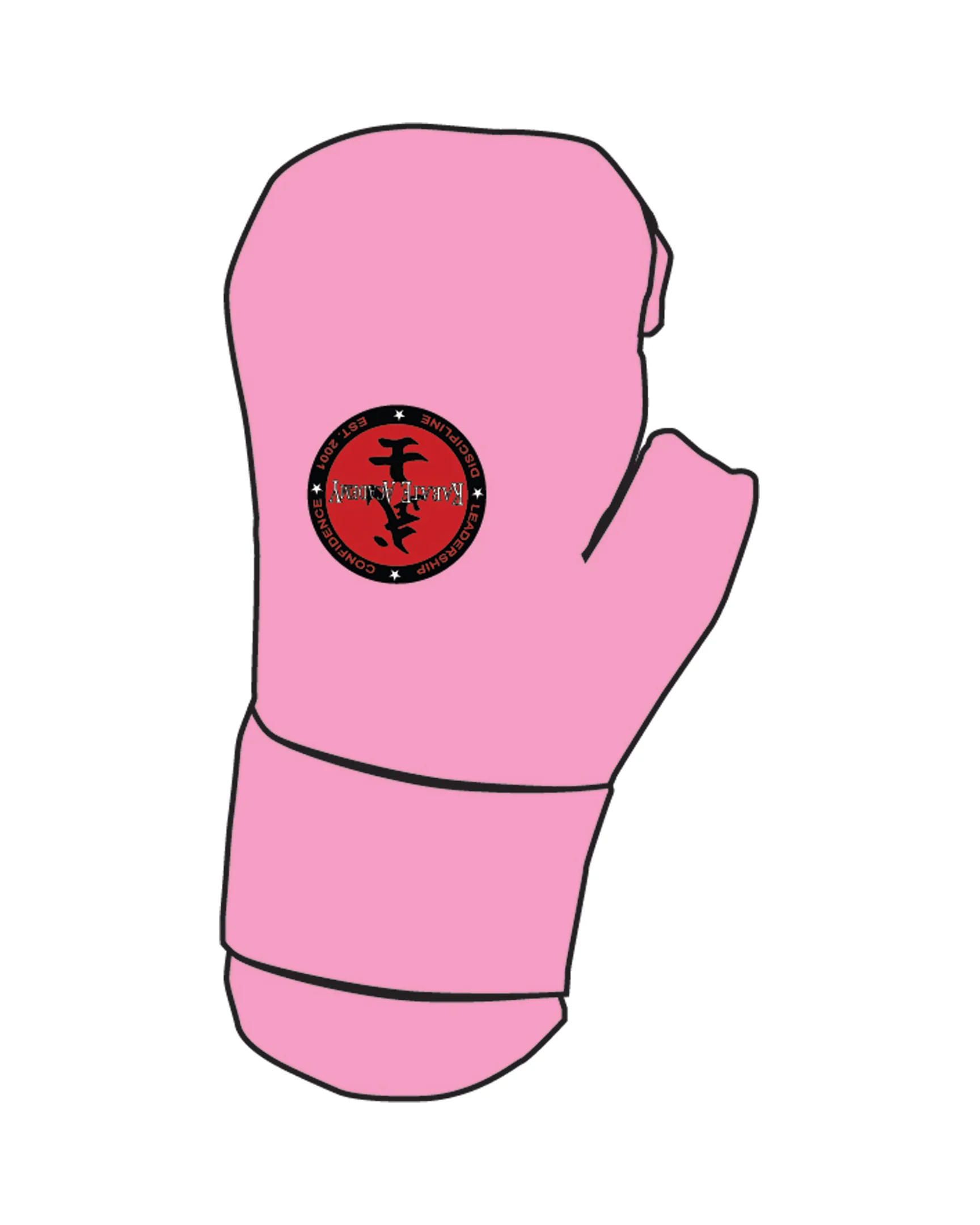Century Glove Blank, Neon Pink