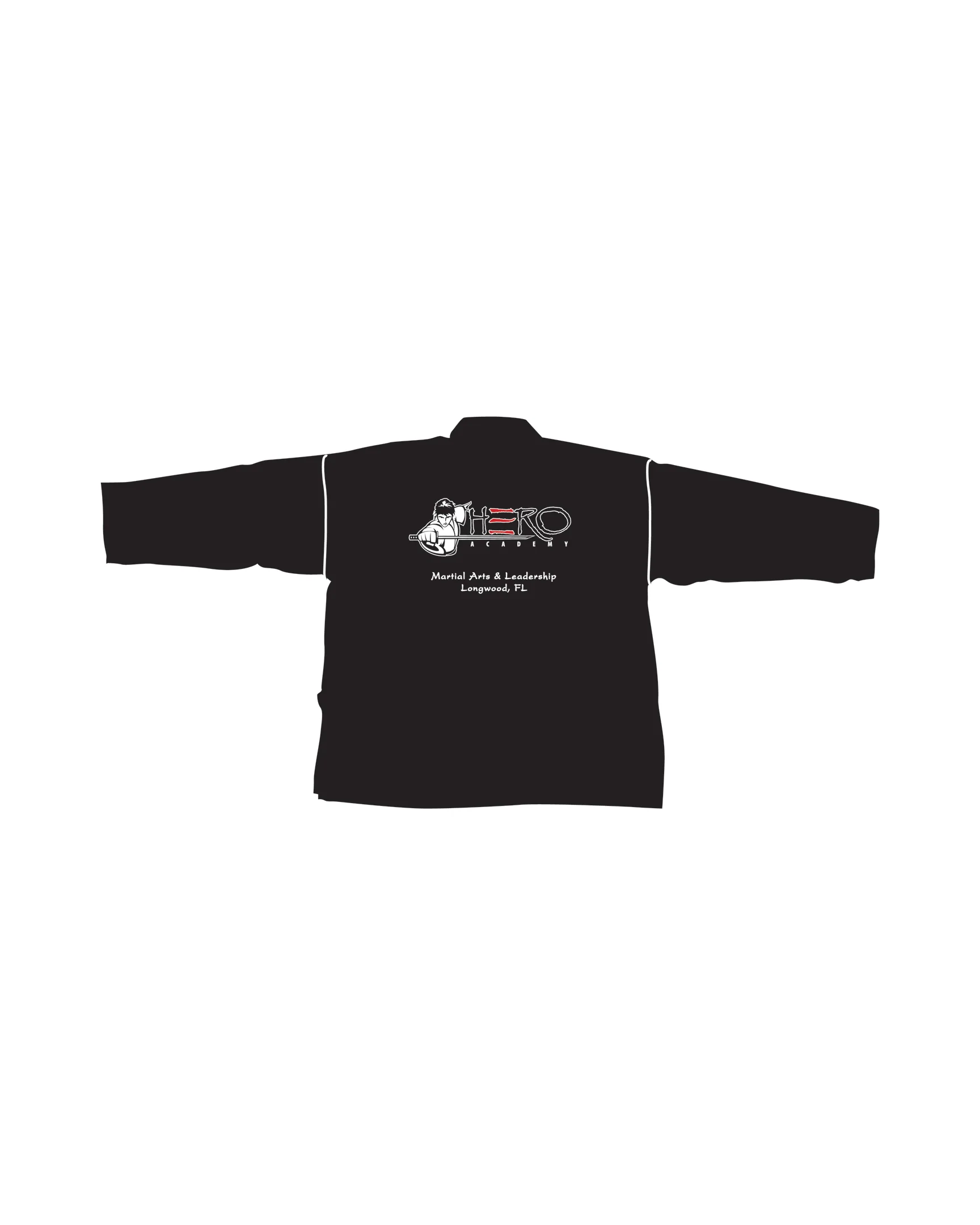 Middleweight Traditional Top, Black