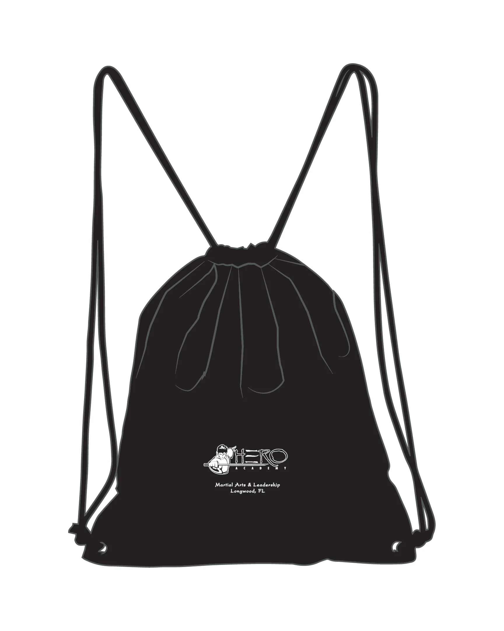 CUSTOM SLING PACK BLK, Black