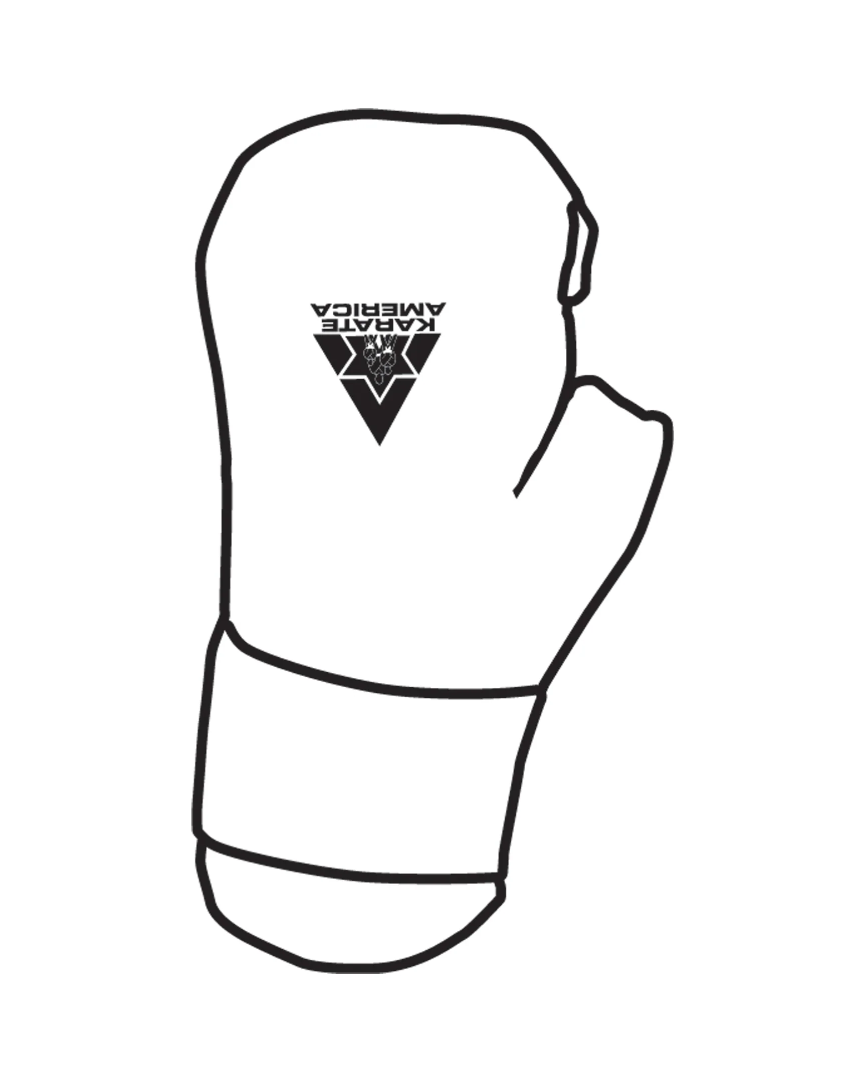 Century Glove Blank, White