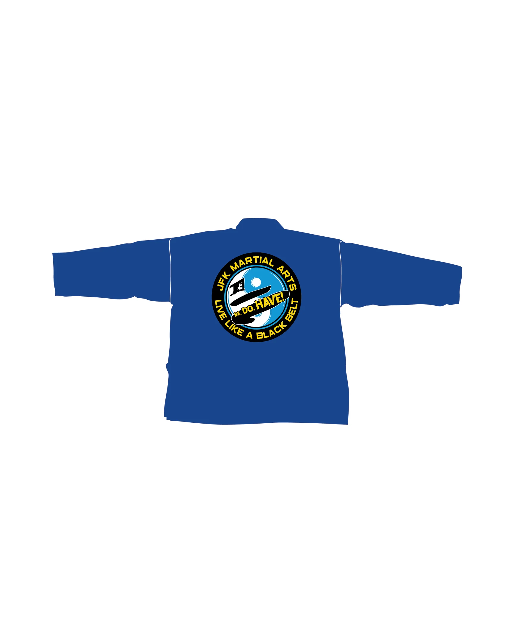 Student Elastic Uniform, Blue