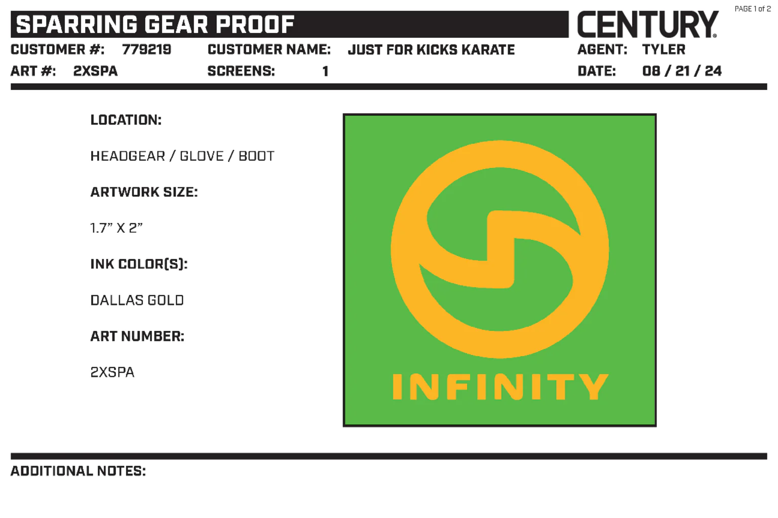 Century Headgear Custom, Neon Green - Image 2