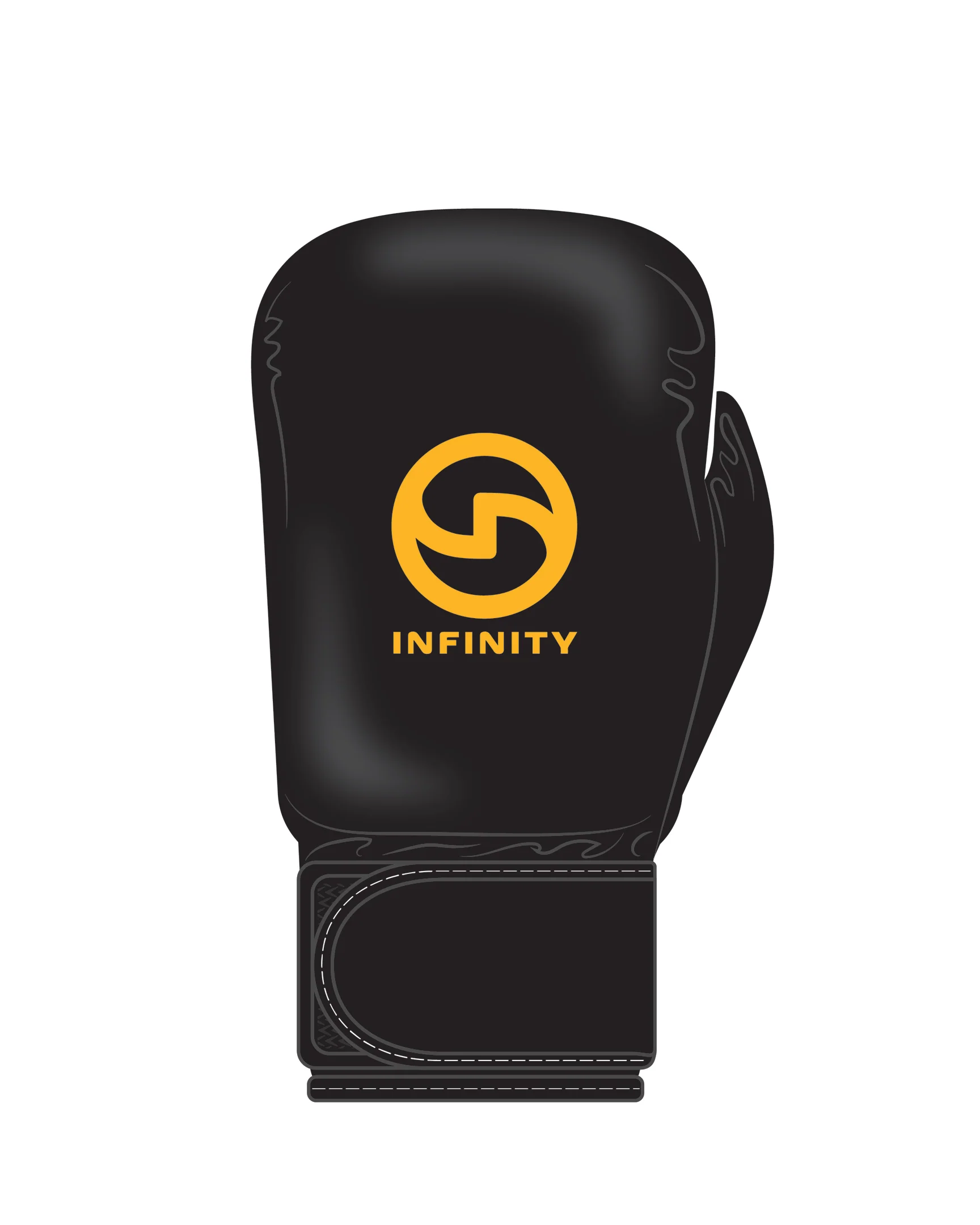 Custom Boxing Glove, Black