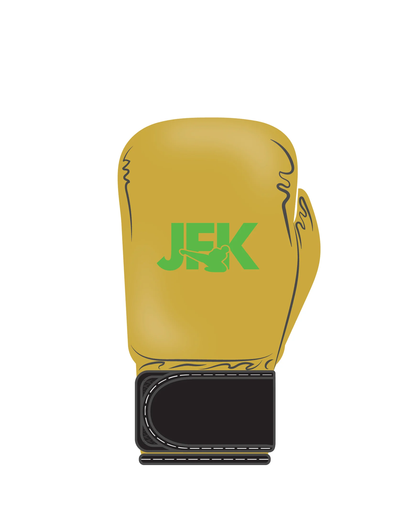 Custom Boxing Glove, Gold