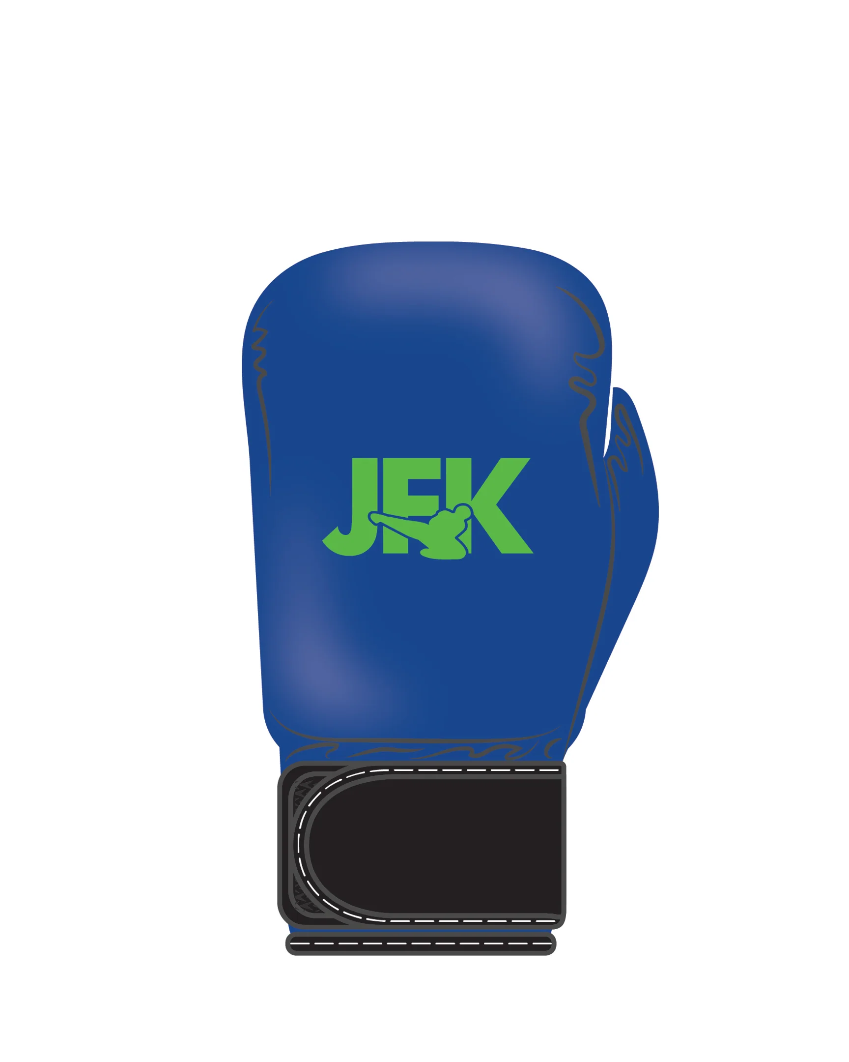 Custom Boxing Glove, Blue