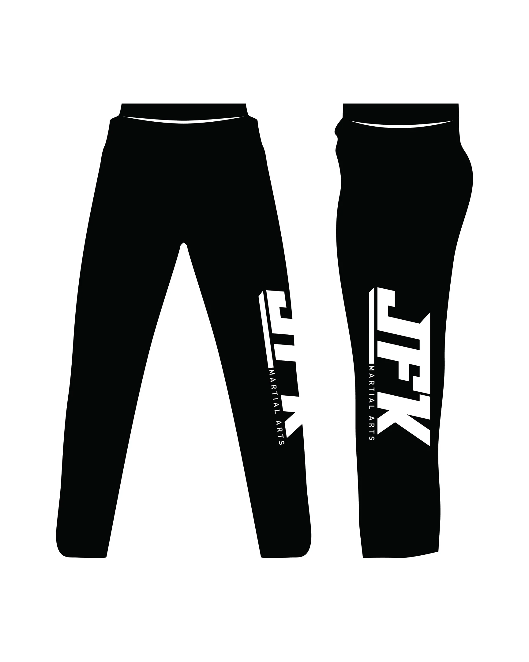 Mat Pant Custom, Black