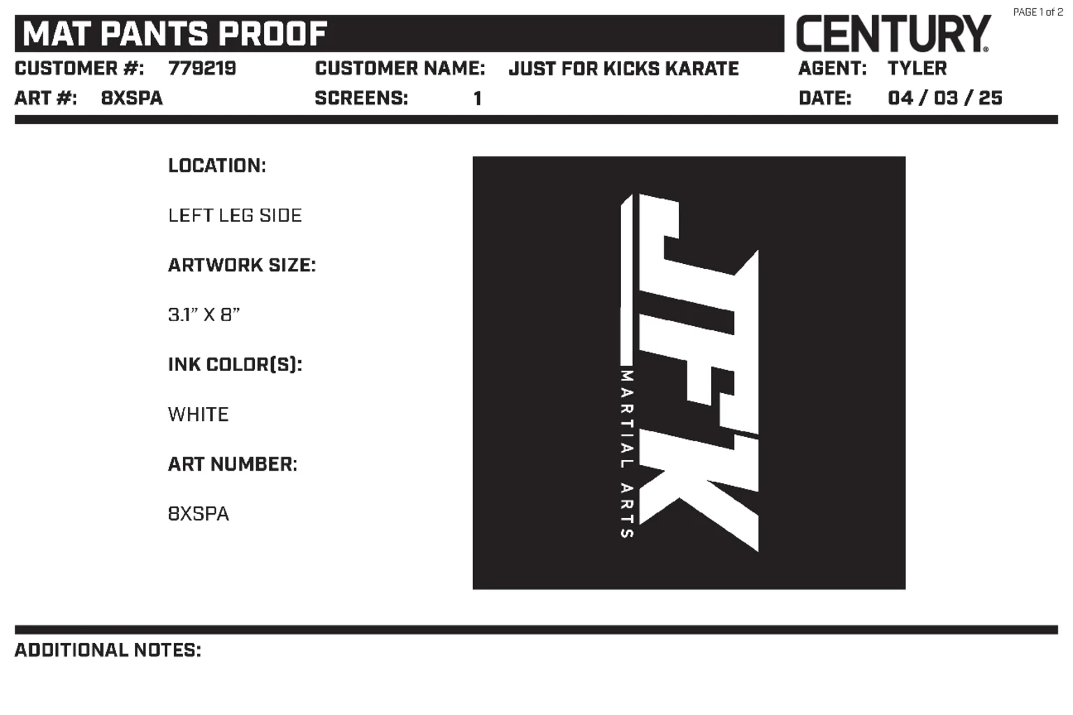 Mat Pant Custom, Black - Image 2