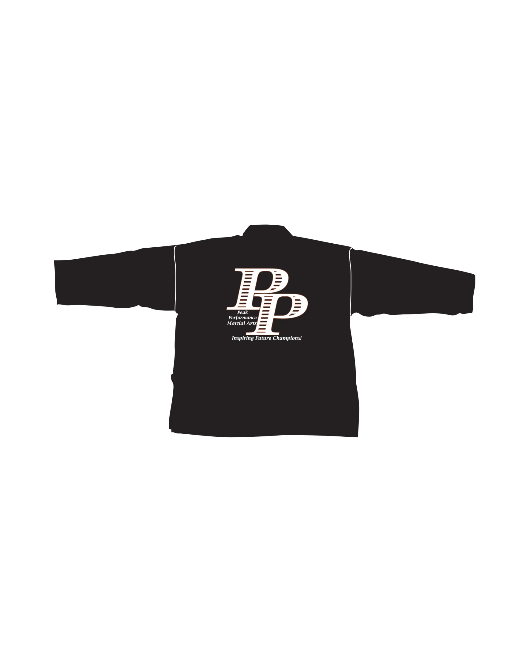 Lightweight Student Uniform, Black - Image 2