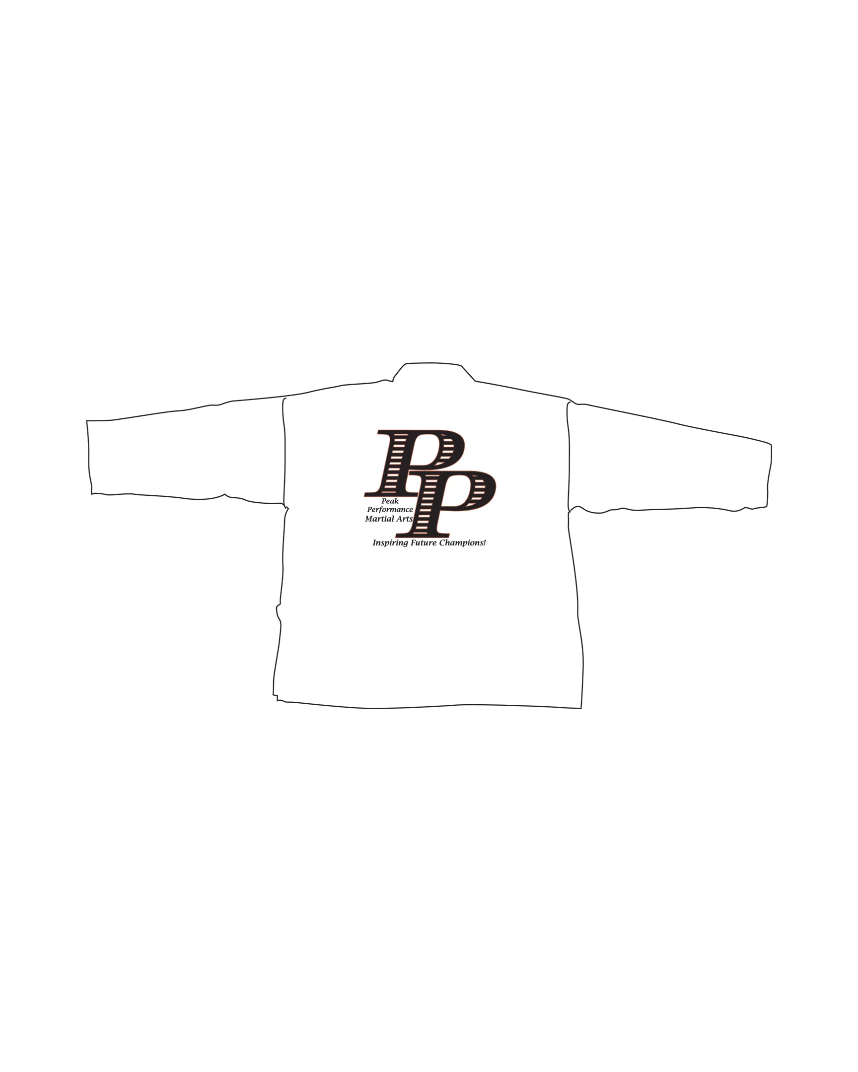 Lightweight Student Uniform, White