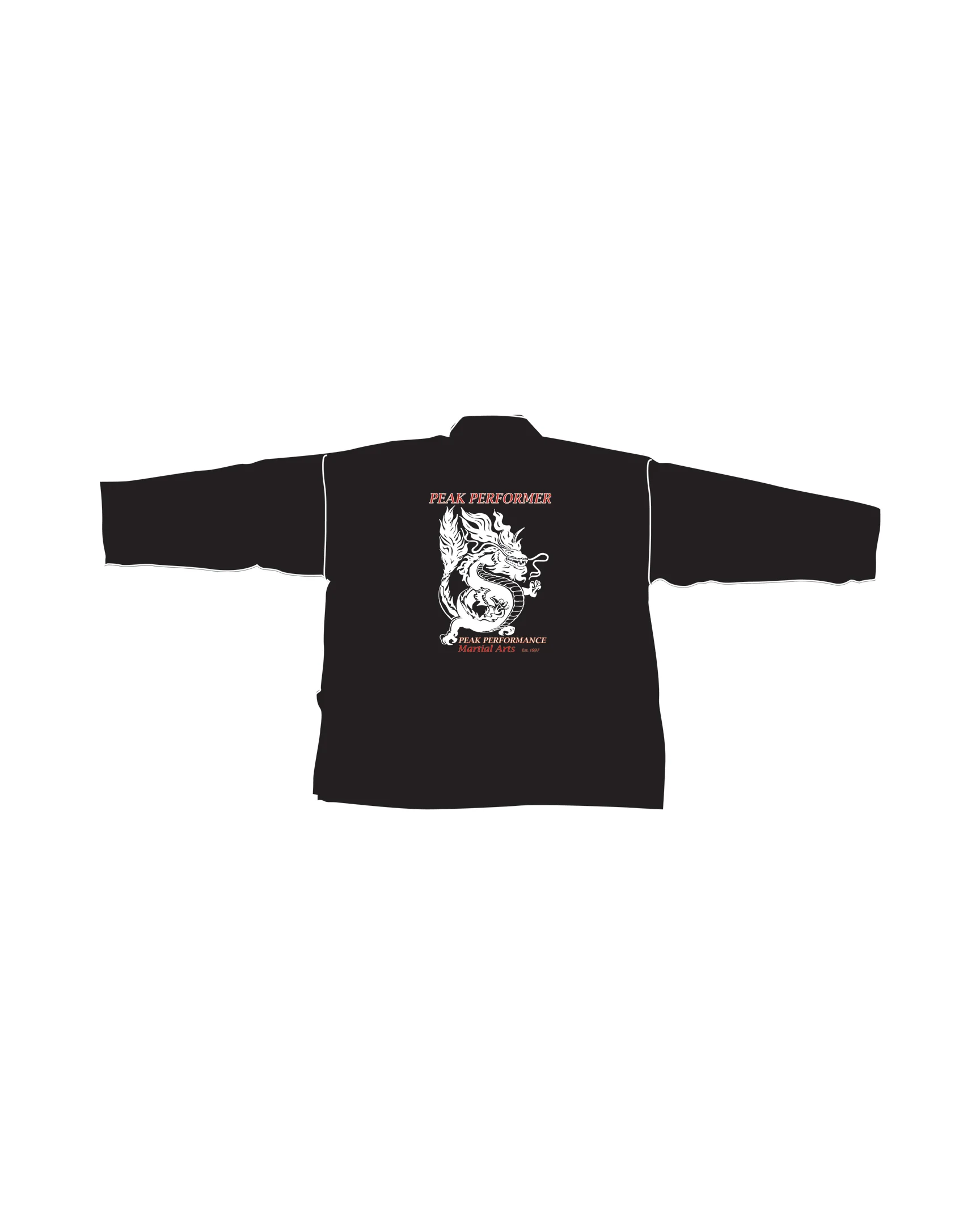 Lightweight Student Uniform, Black