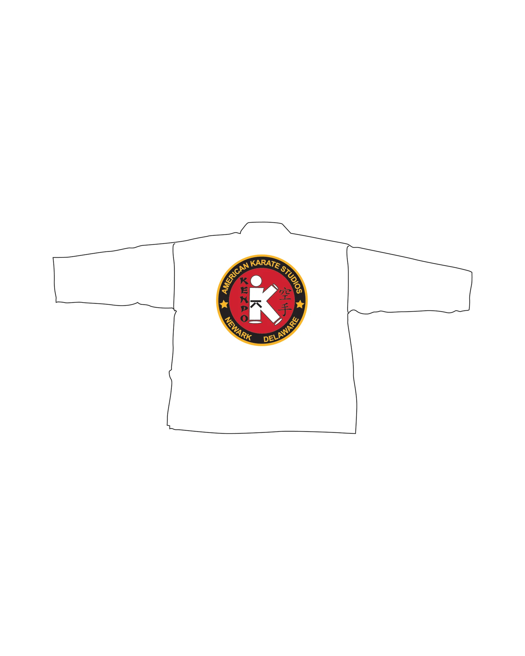 Lightweight Student Uniform, White