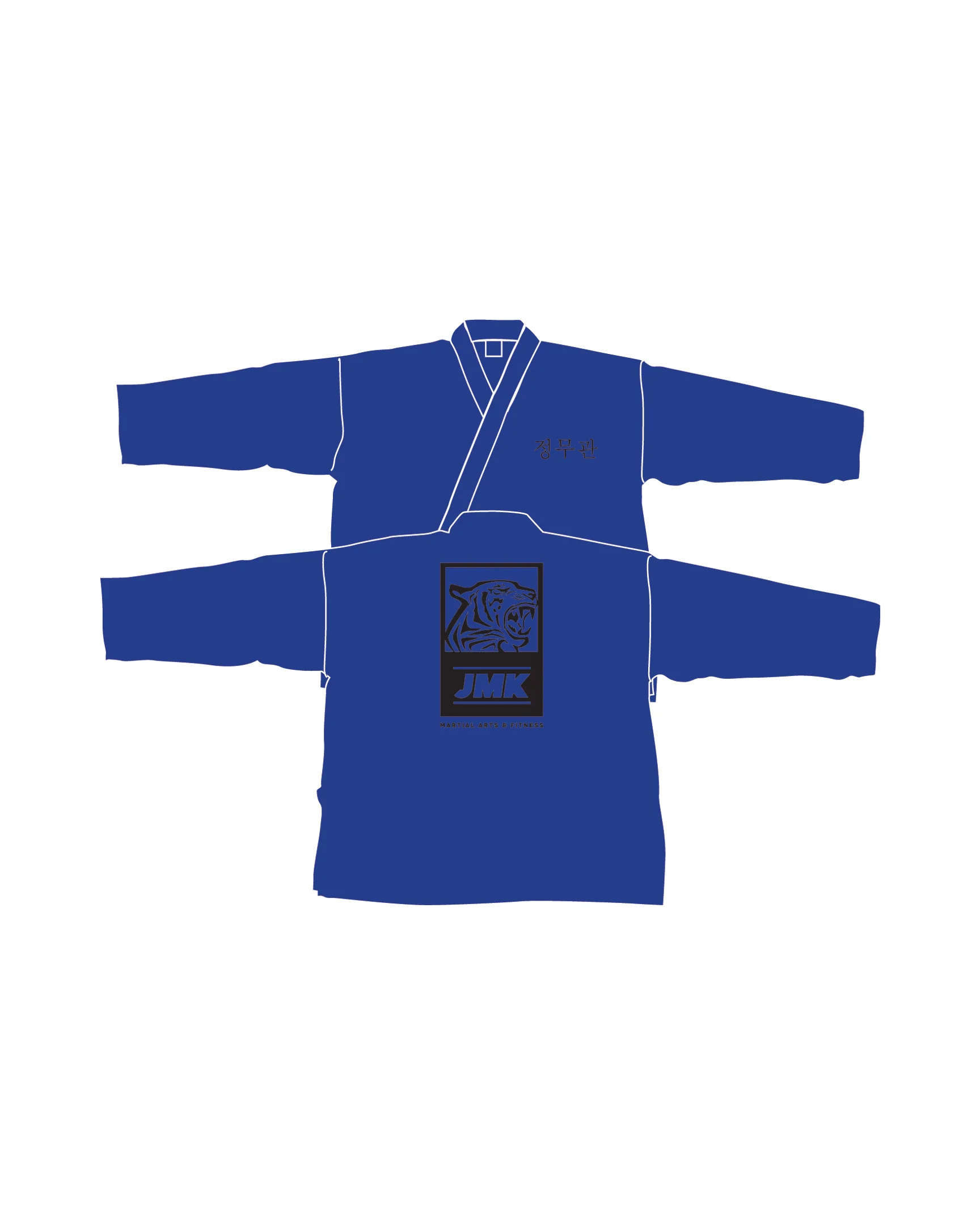 Student Elastic Uniform, Blue