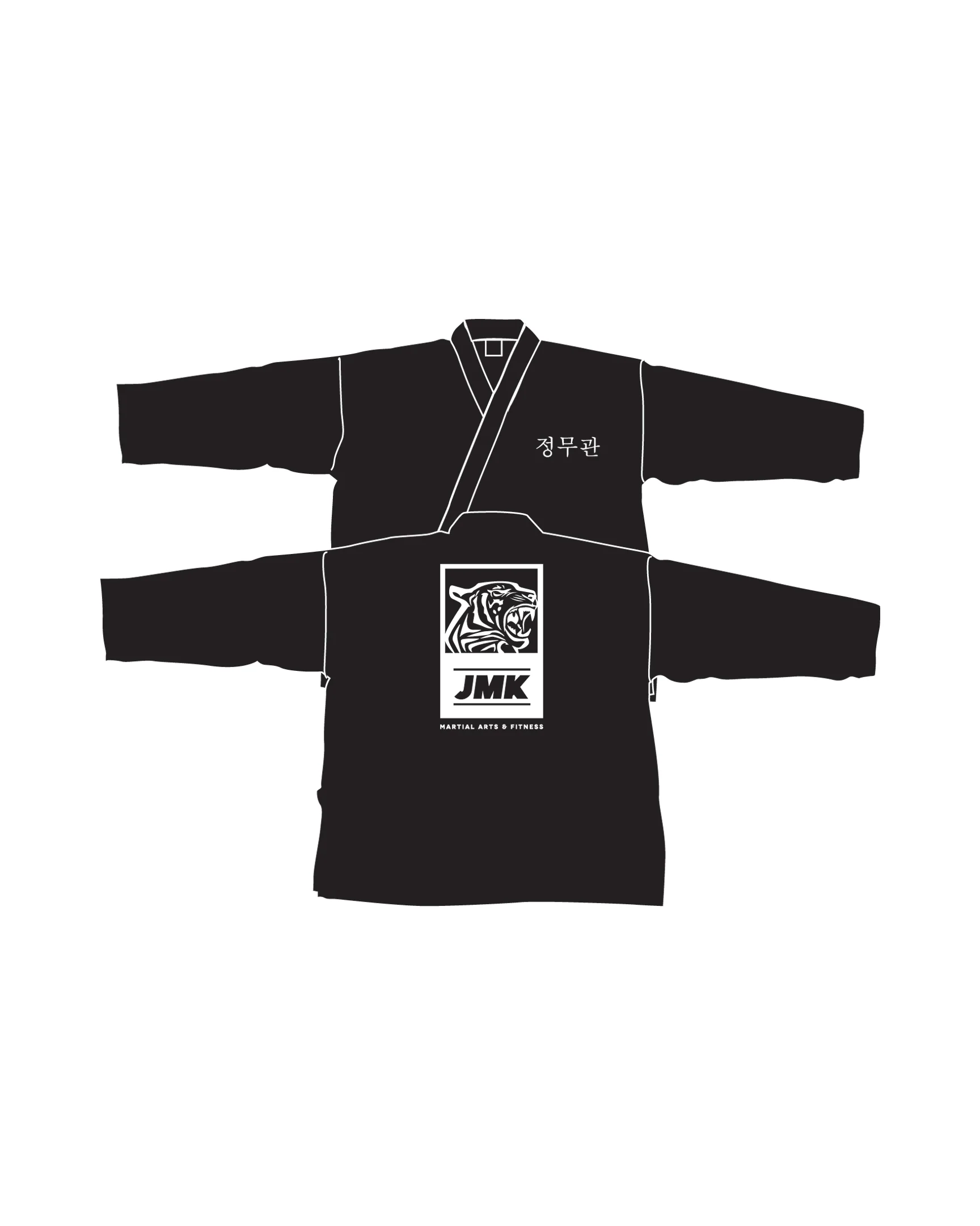 Lightweight Student Uniform, Black