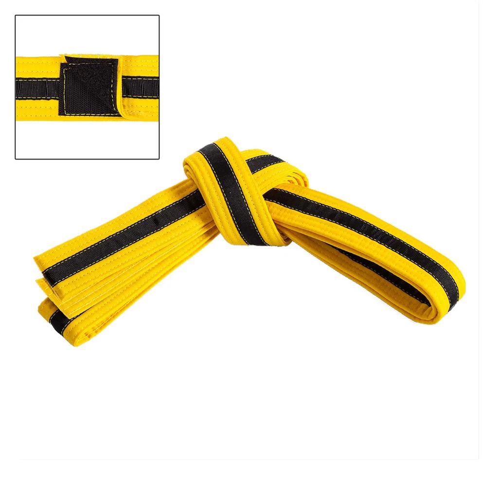 Adjustable Black Striped Belt - Image 3