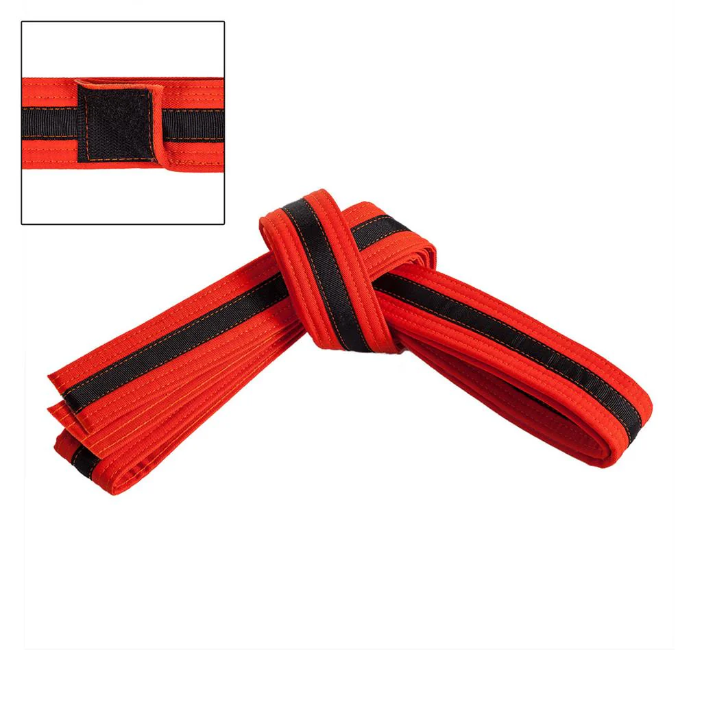 Adjustable Black Striped Belt - Image 5