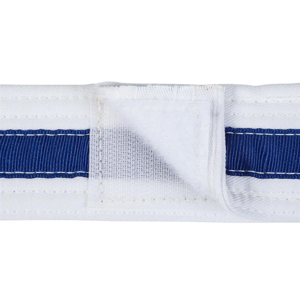 Adjustable Striped White Belt - Image 10