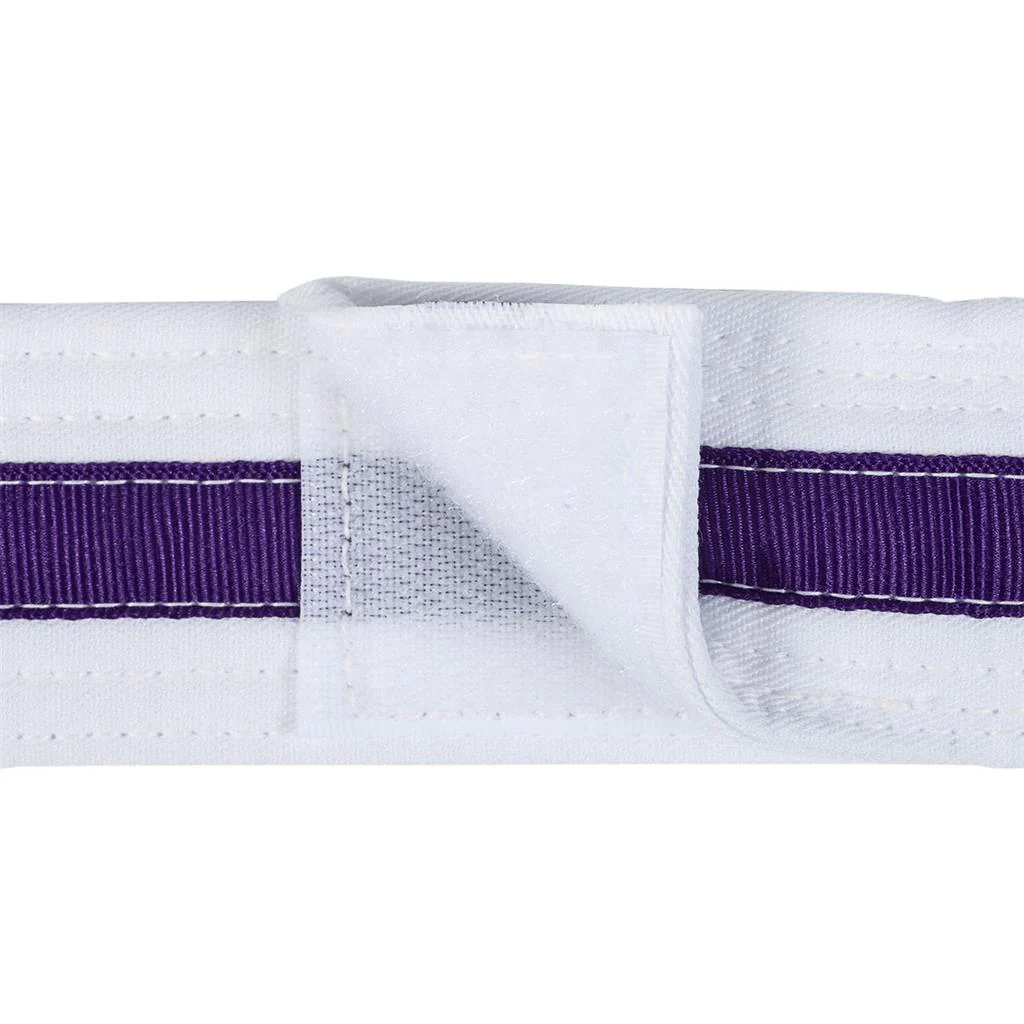 Adjustable Striped White Belt - Image 12