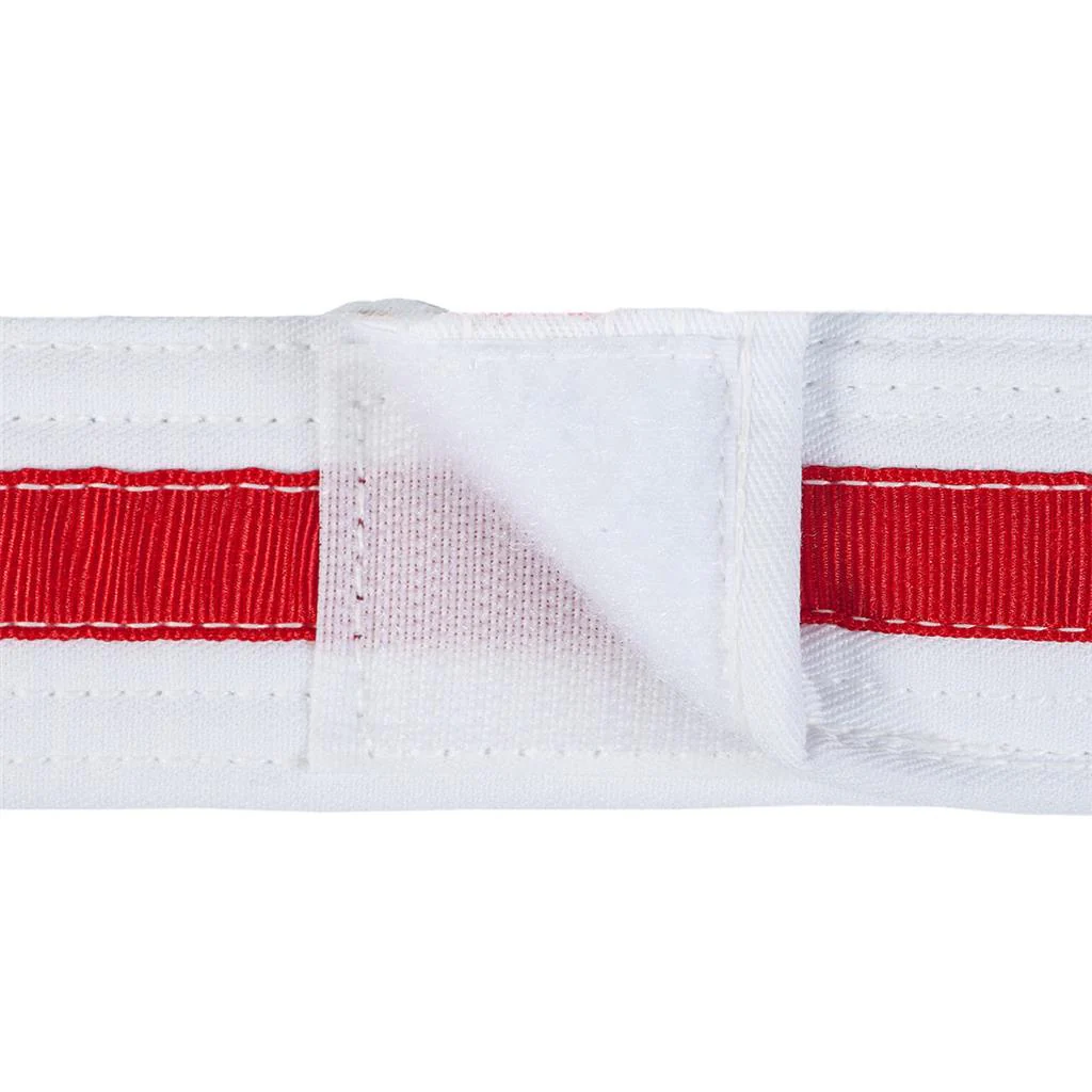 Adjustable Striped White Belt - Image 16