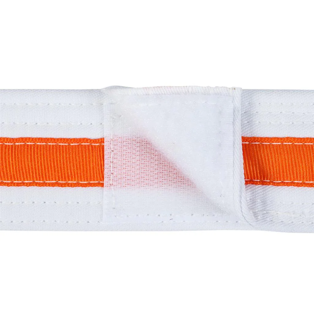 Adjustable Striped White Belt - Image 6