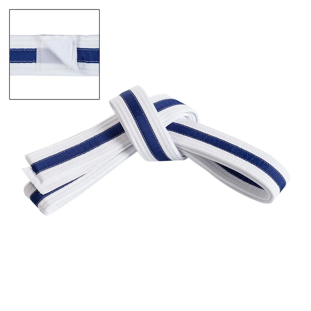 Adjustable Striped White Belt - Image 9