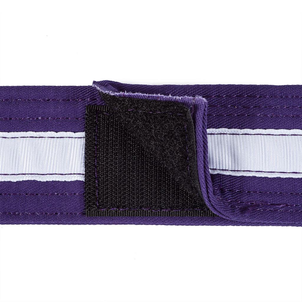 Adjustable White Striped Belt - Image 12