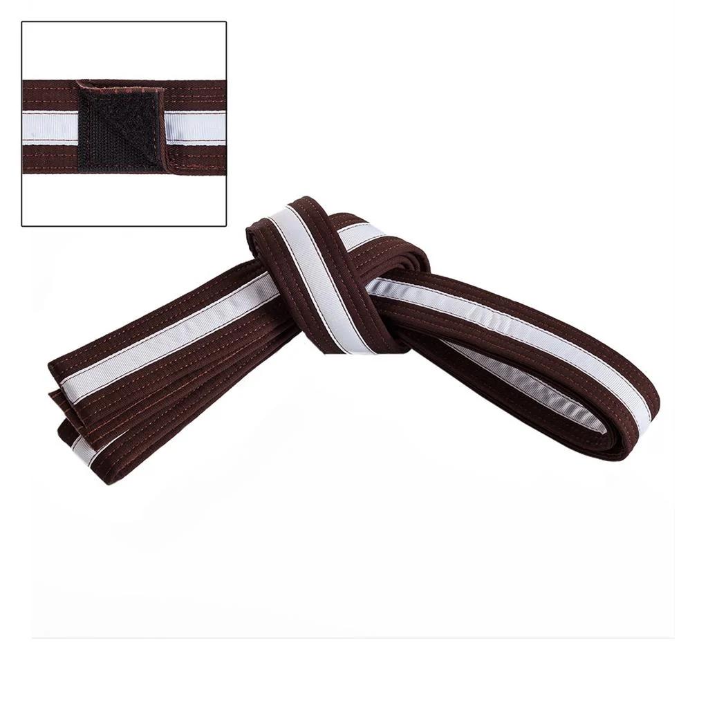 Adjustable White Striped Belt - Image 13