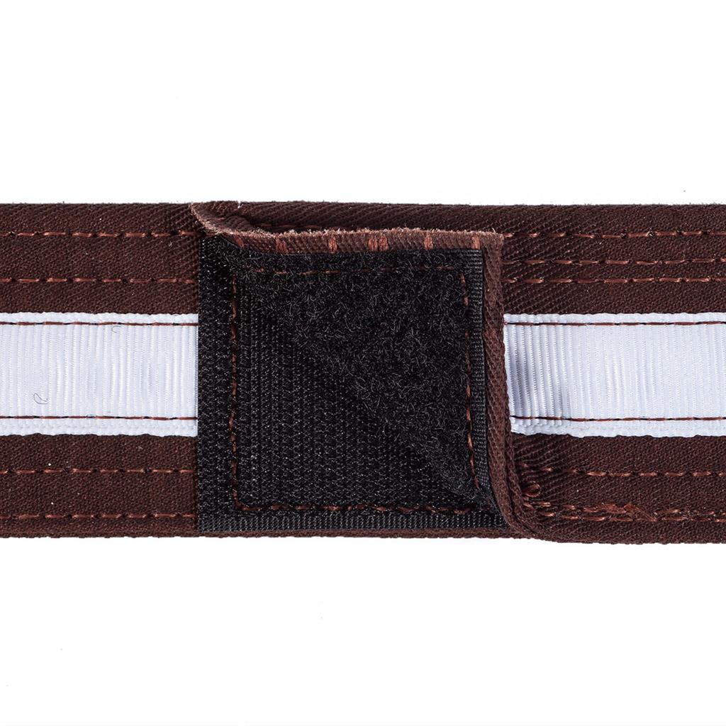 Adjustable White Striped Belt - Image 14